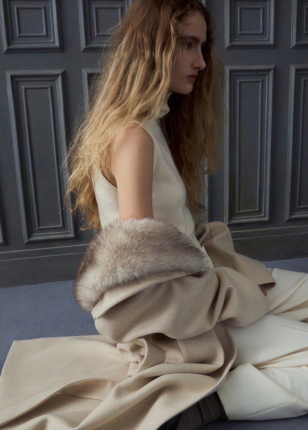 Mango Turtleneck knit top