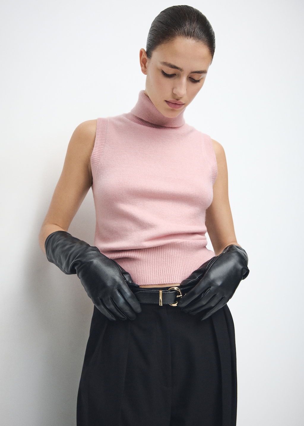 Mango Turtleneck knit top