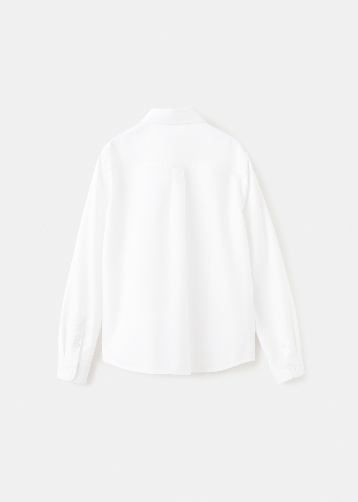 Oxford cotton shirt - Reverse of the article