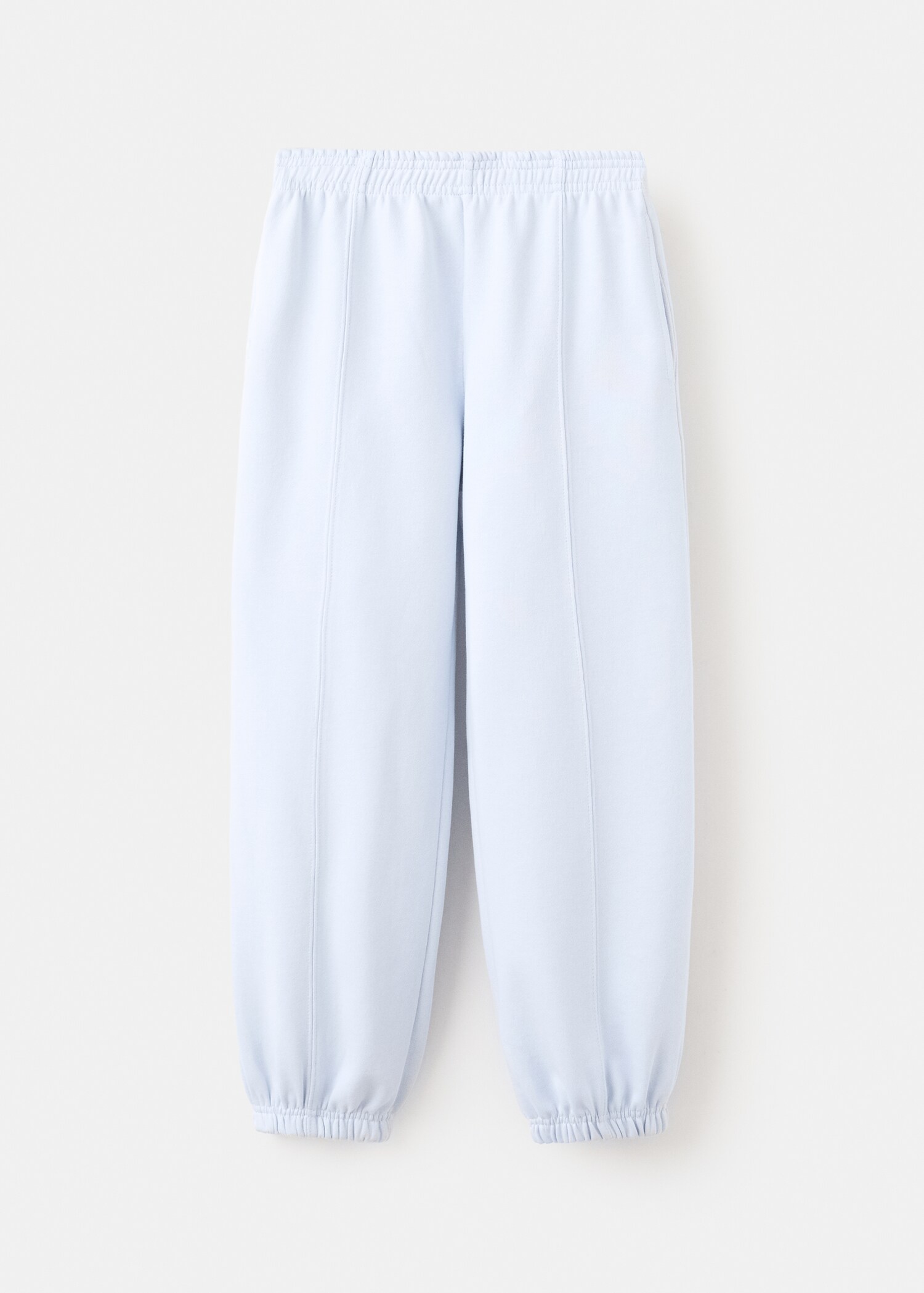 Cotton joggers with elastic waist - Article without model
