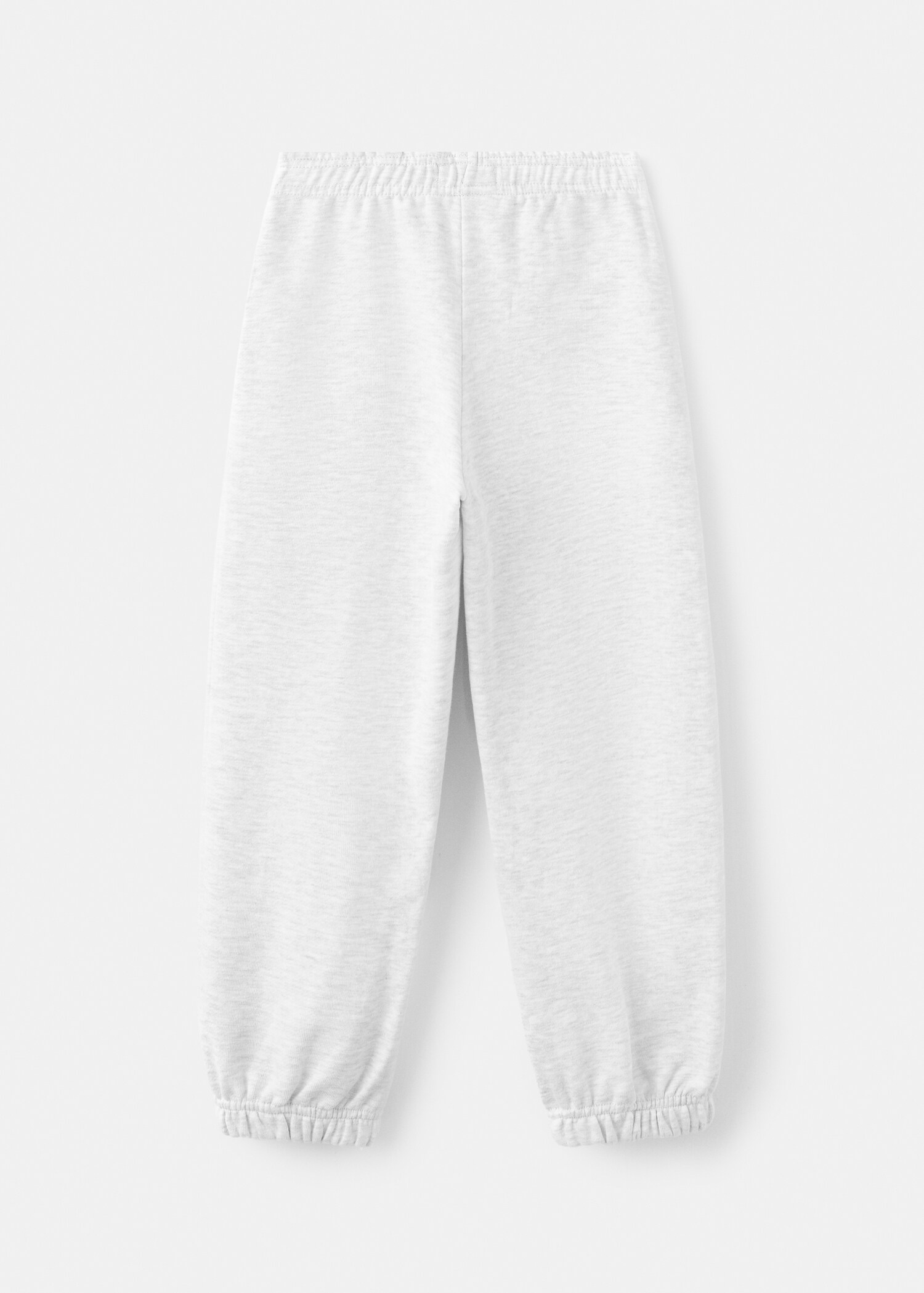 Cotton joggers with elastic waist - Reverse of the article