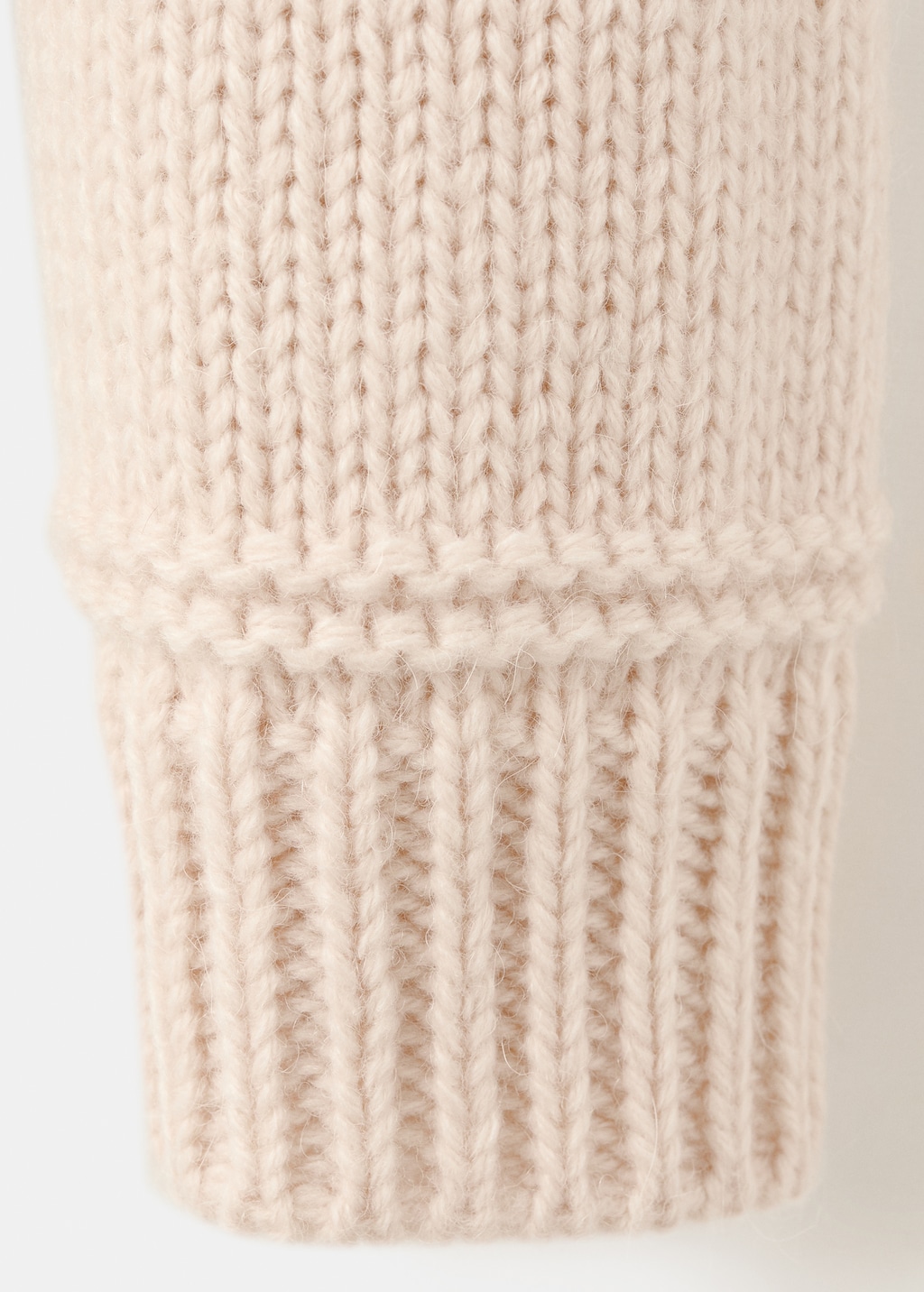 Mango Knitted jacket with polo collar thumbnail