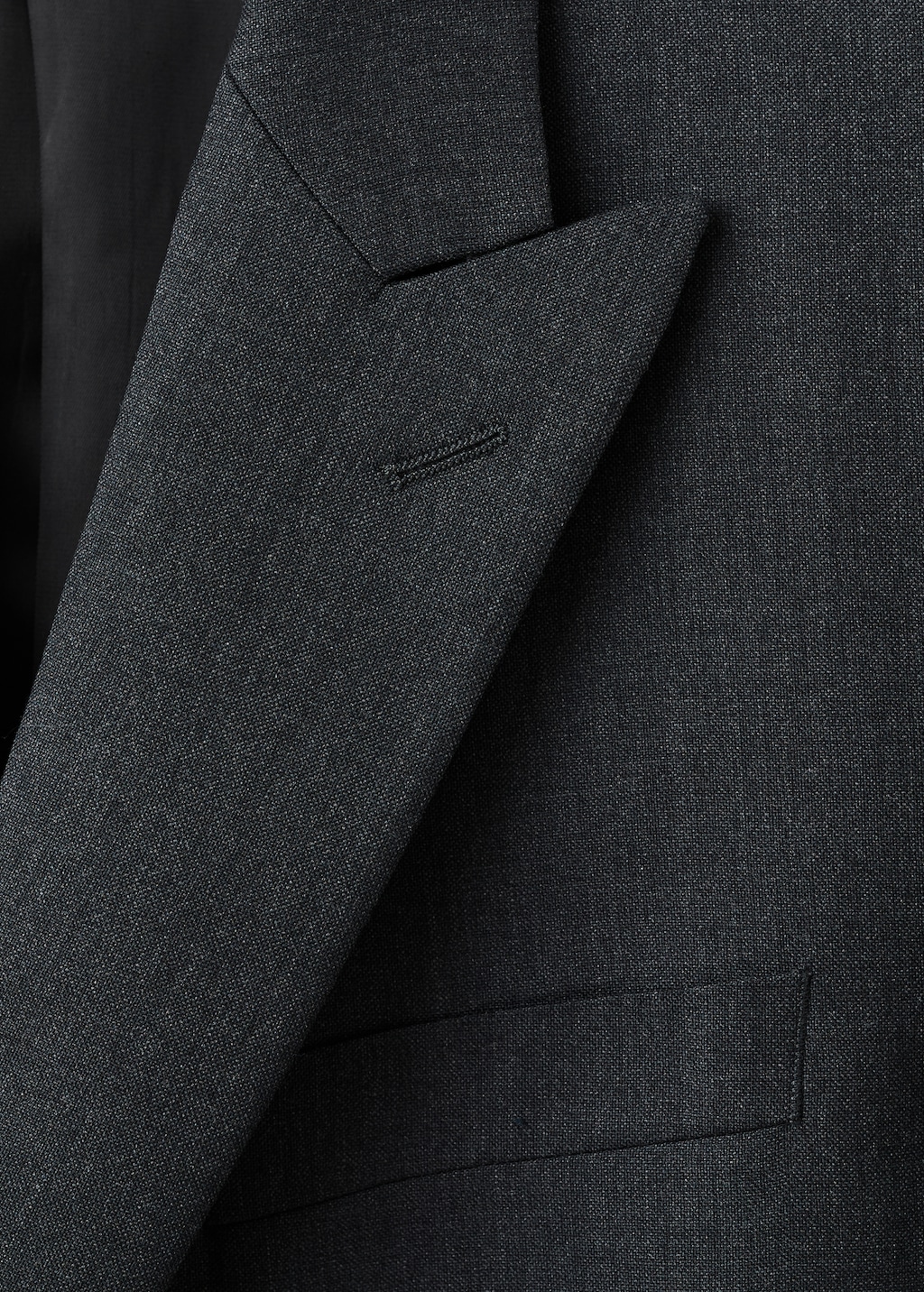 Turin 100% Wool Double-Breasted Suit Blazer
