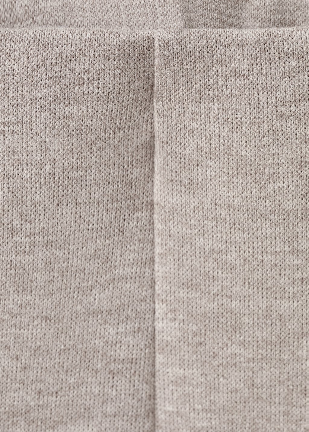 Straight-fit pants with elastic waist