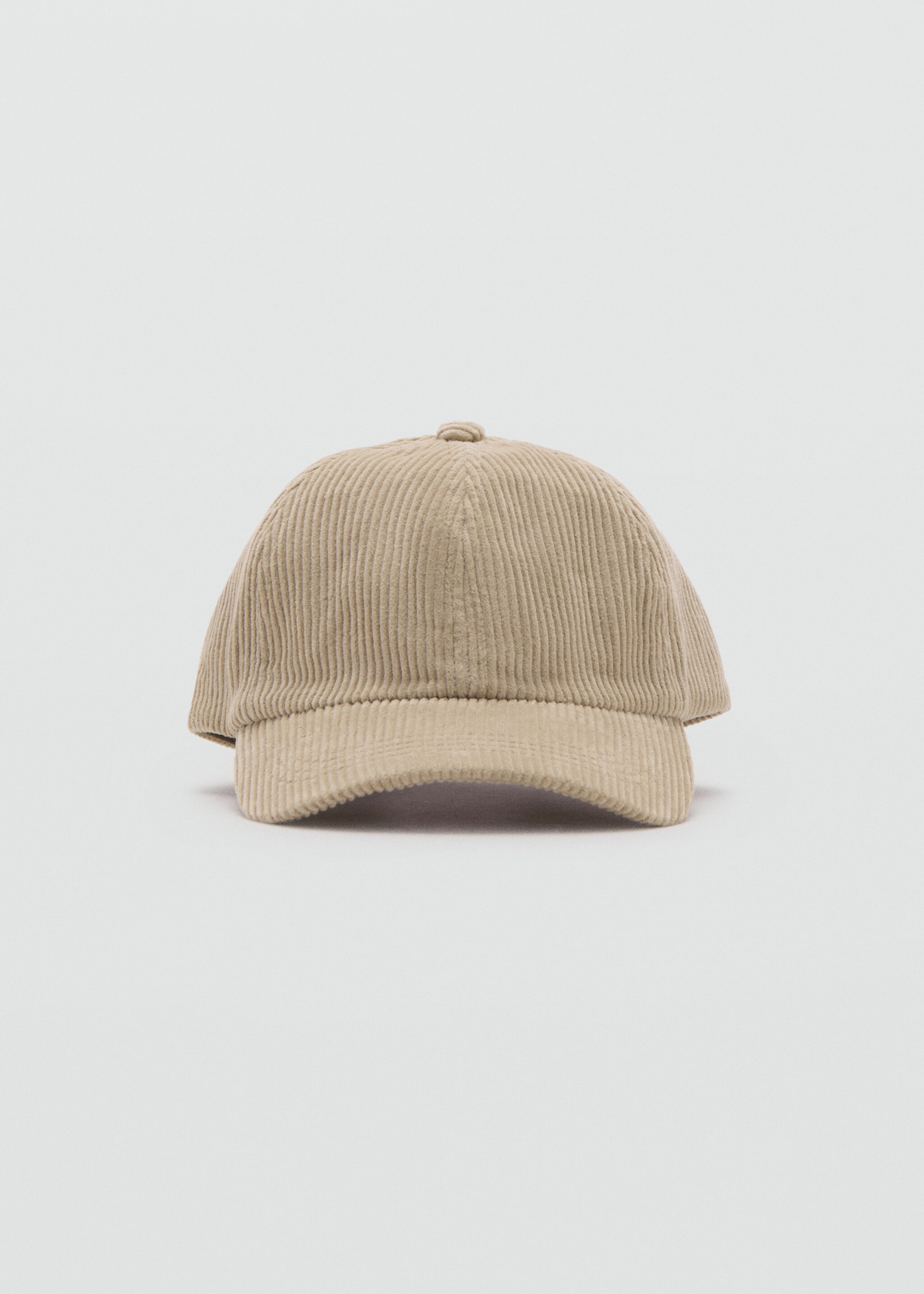 Corduroy cap - Medium plane, Beige. Ref: 27061276-00.