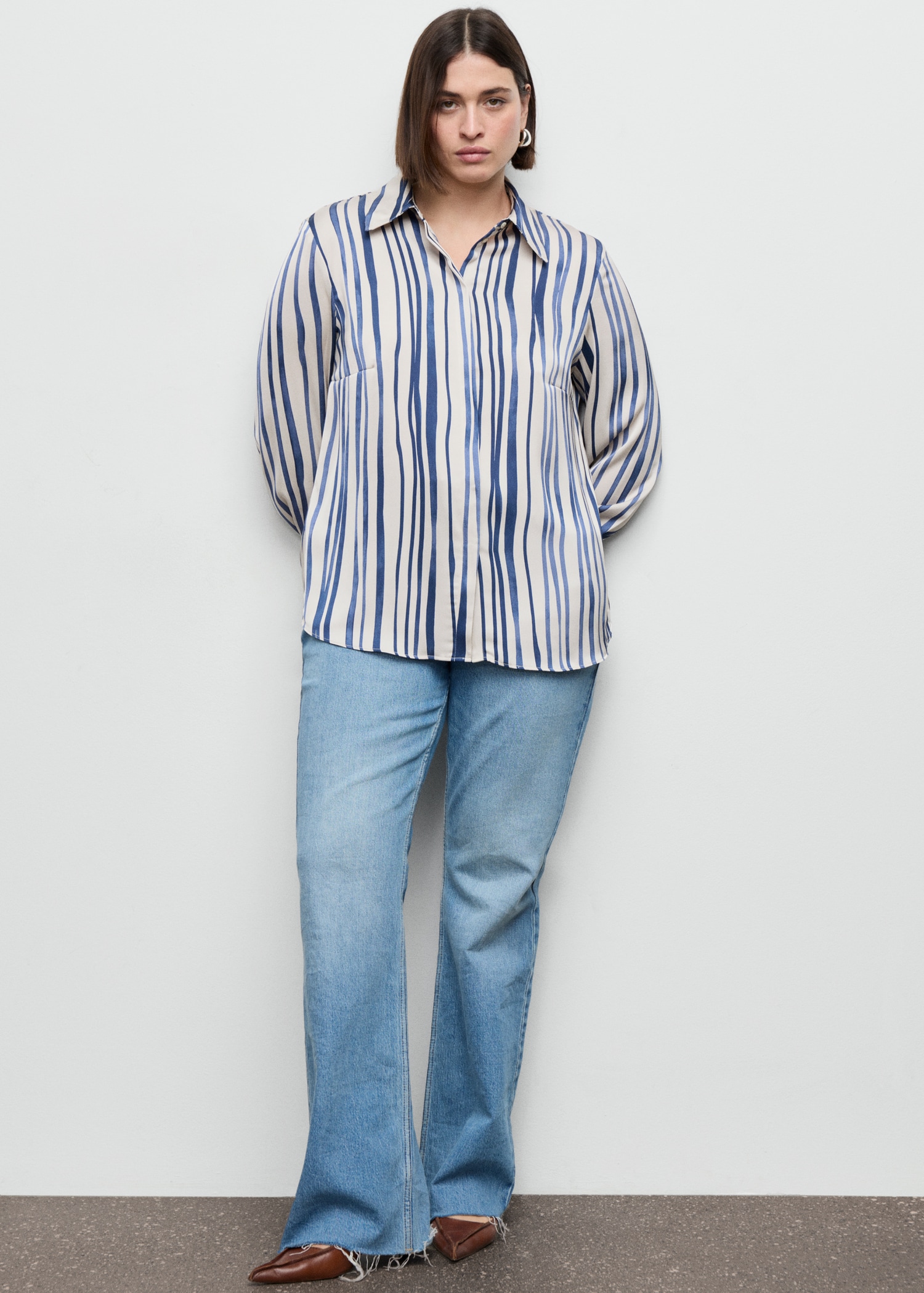 Flowy printed shirt - Details of the article 3