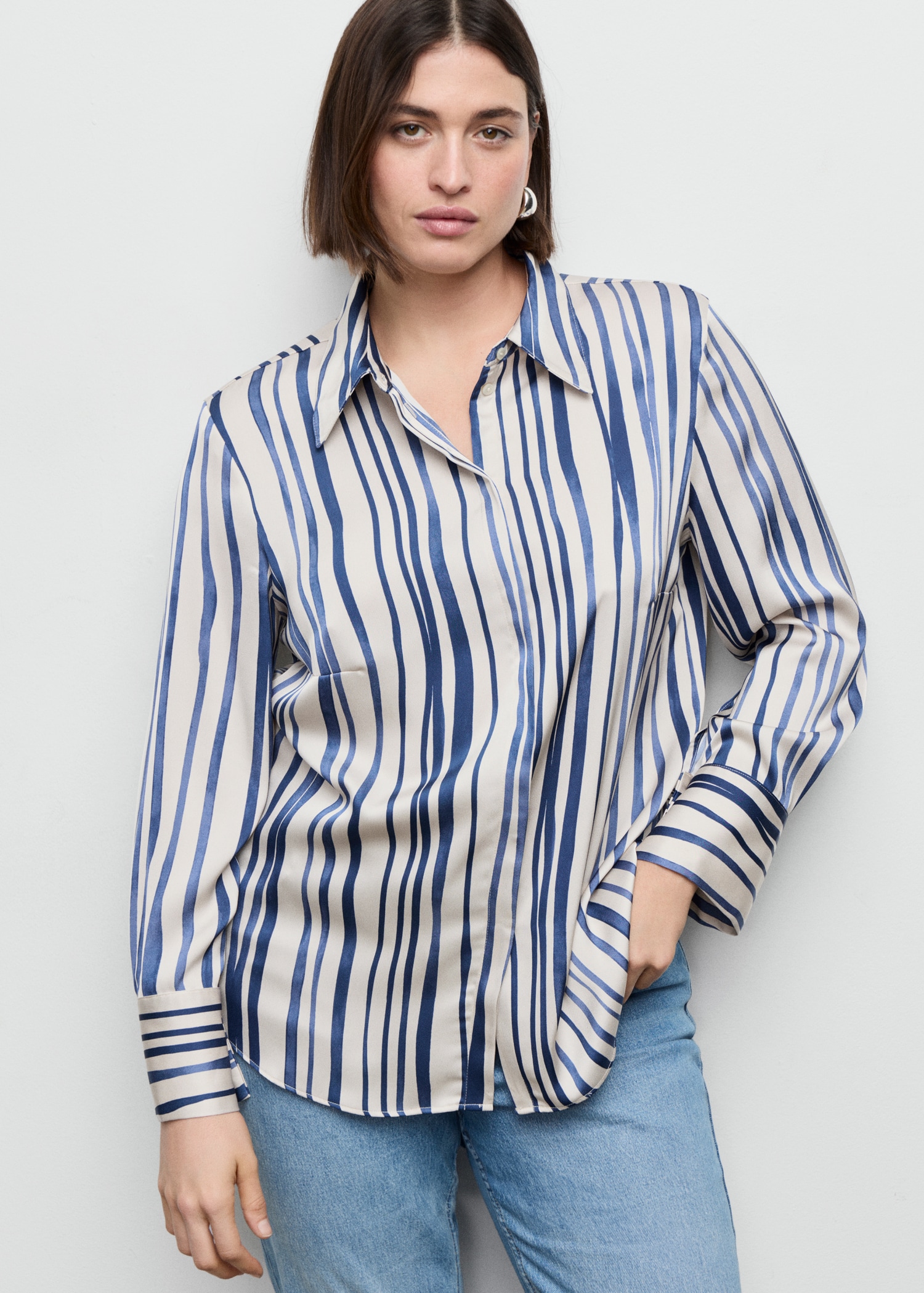 Flowy printed shirt - Details of the article 5