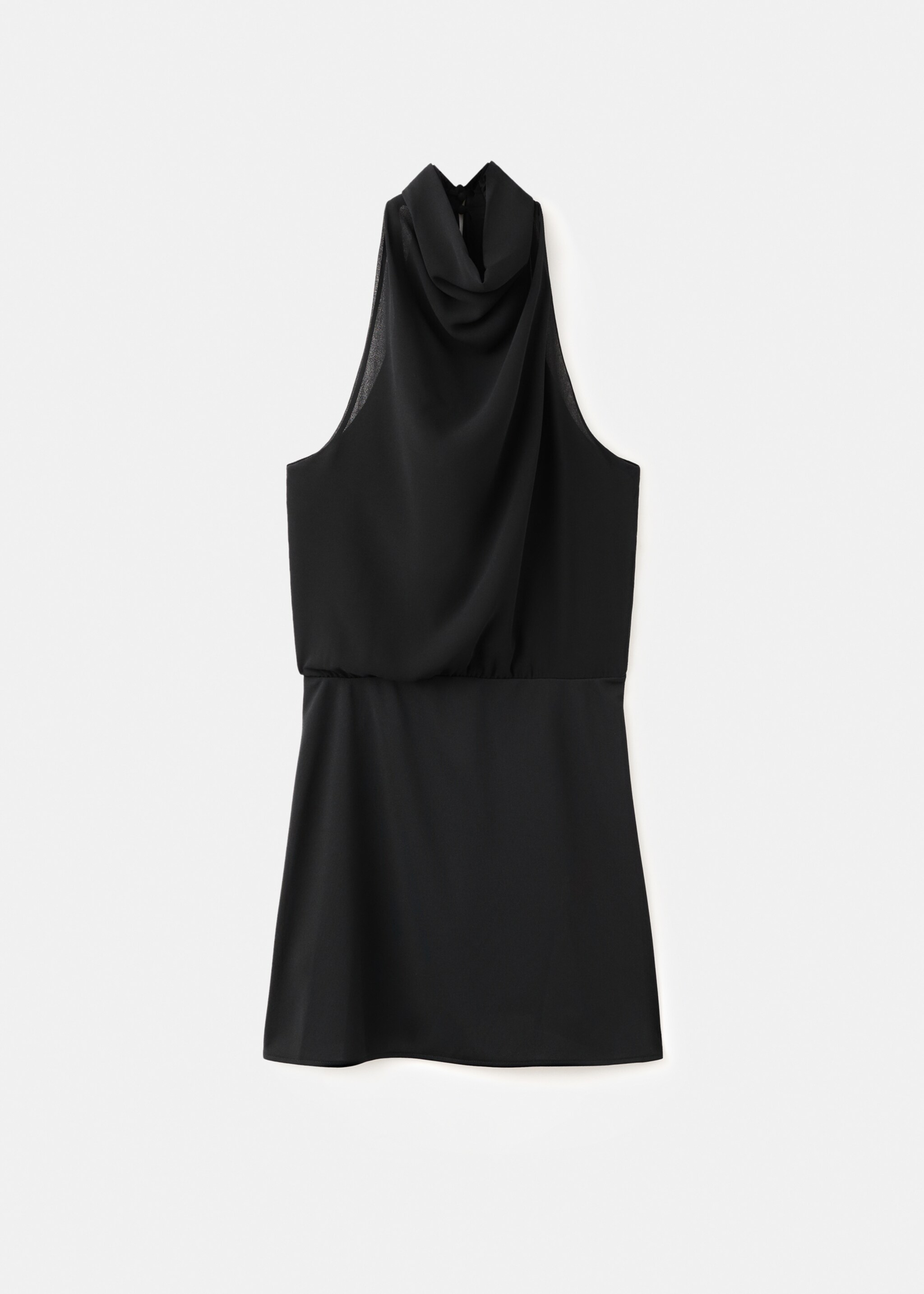 Robe emmanchures américaines nœud - Article sans modèle, Noir. Ref: 27061279-00.