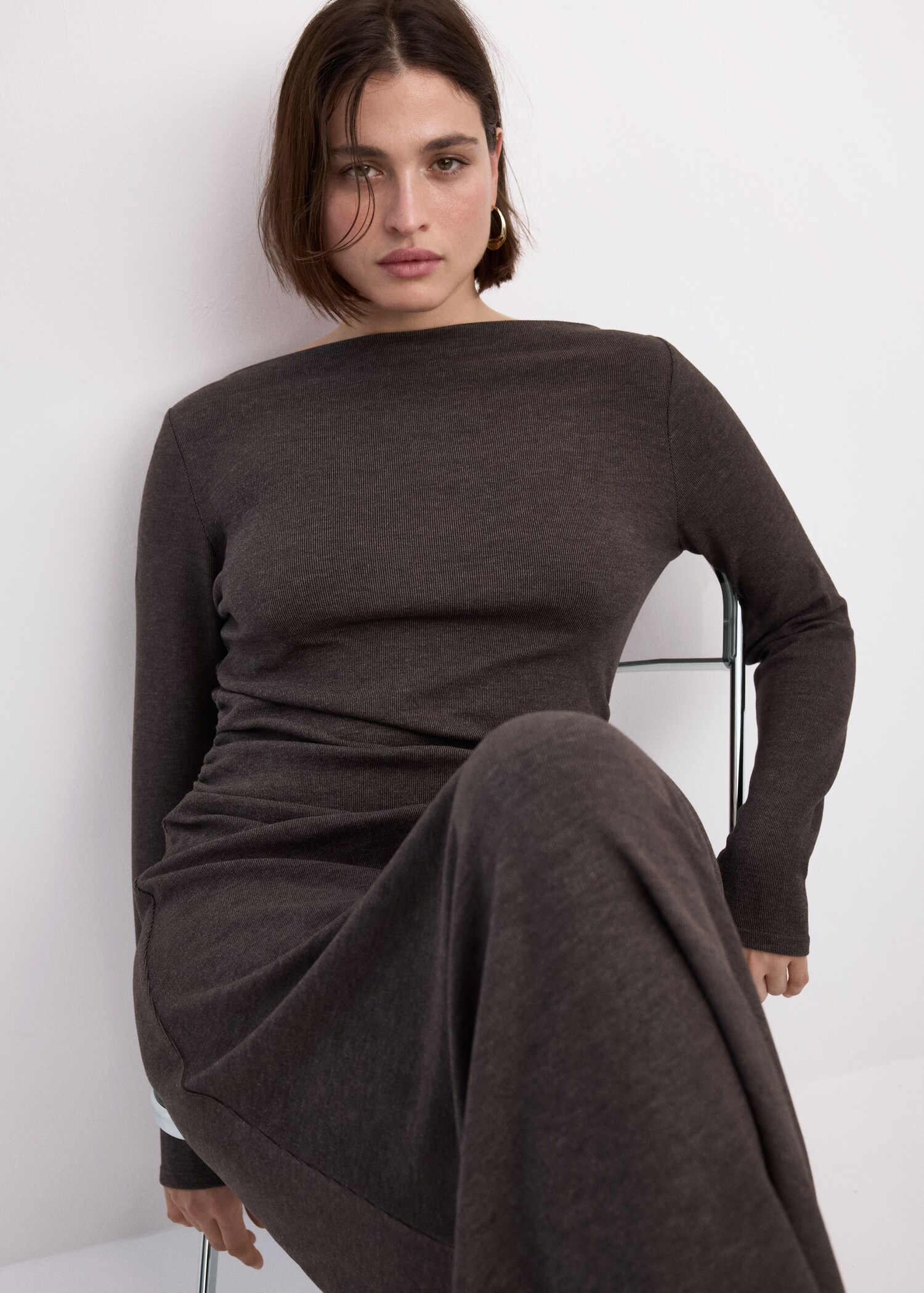 Fitted sweater dress - Details of the article 5