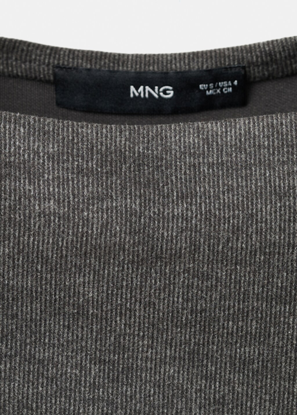 Mango Fitted sweater dress thumbnail