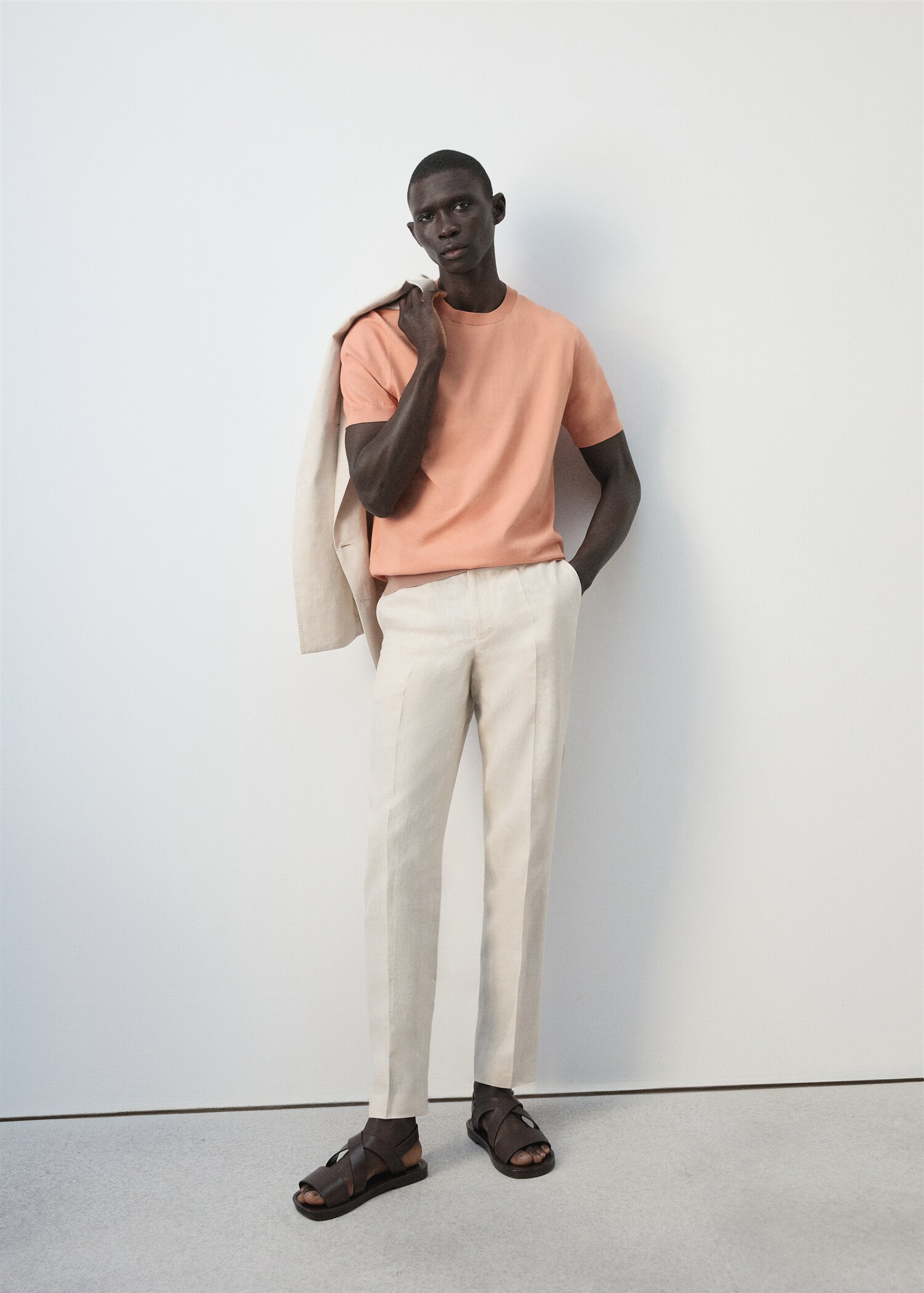 Fine jersey 100% cotton T-shirt - Details of the article 1