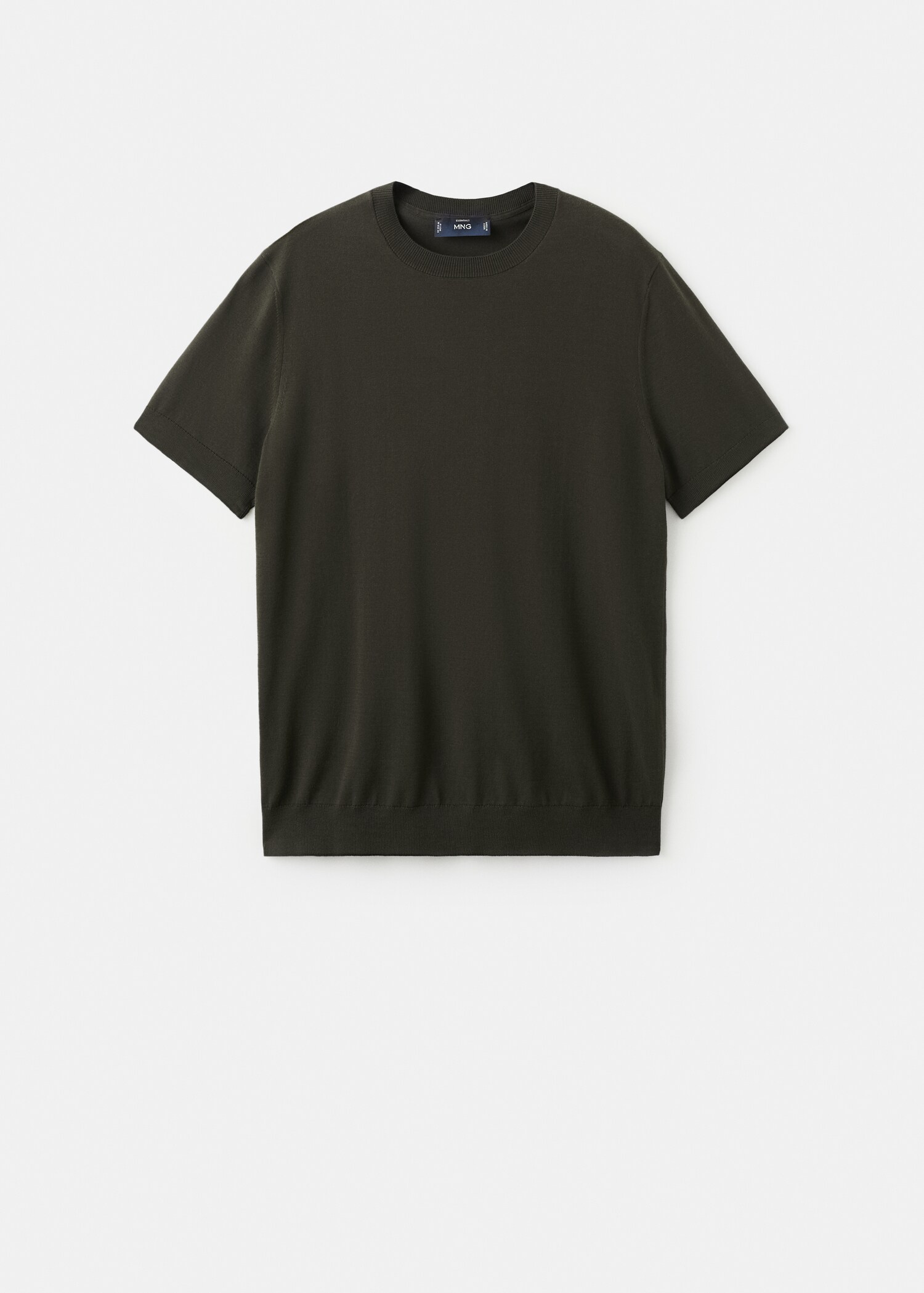 Fine jersey 100% cotton T-shirt - Article without model