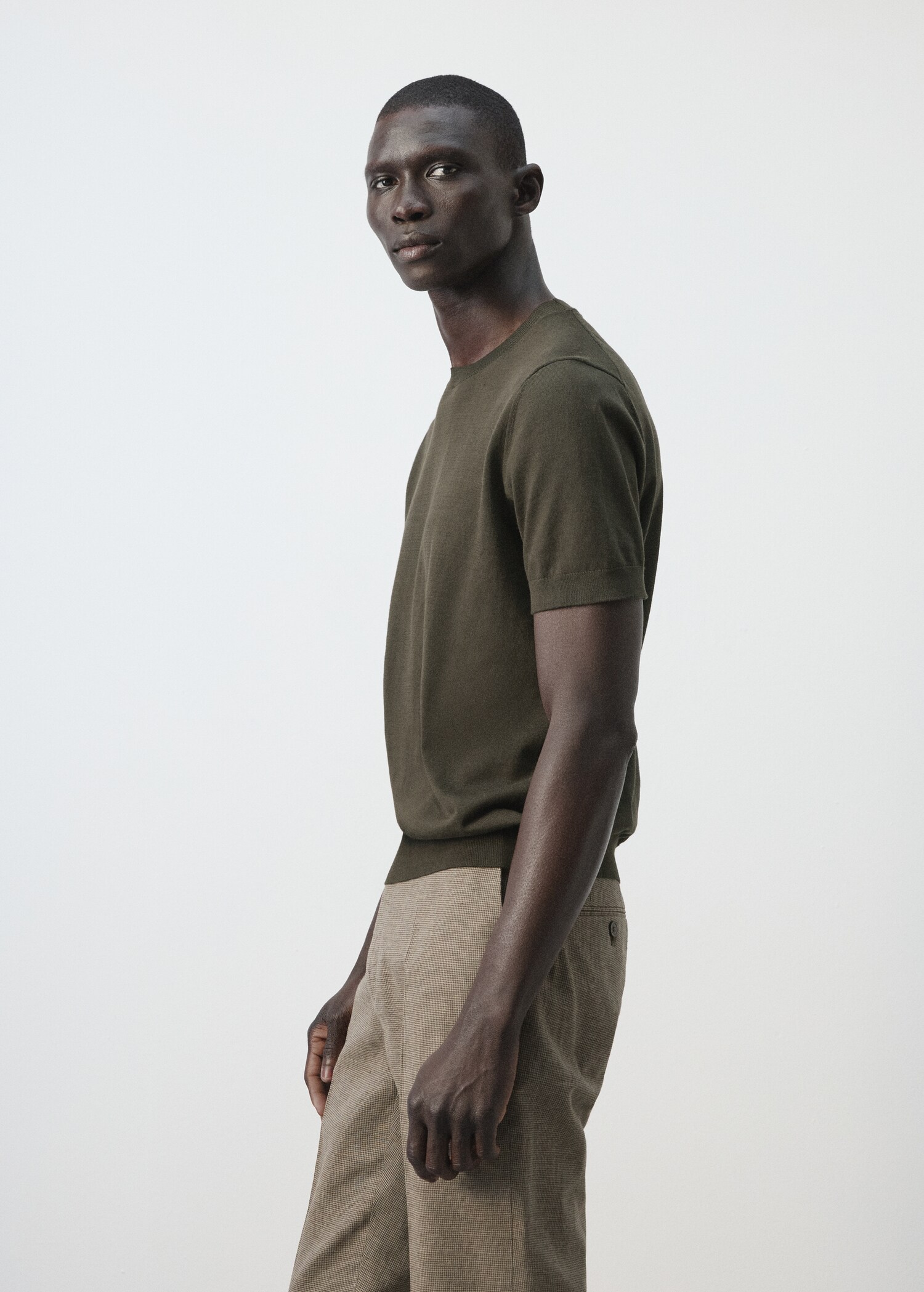 Fine jersey 100% cotton T-shirt - Details of the article 2