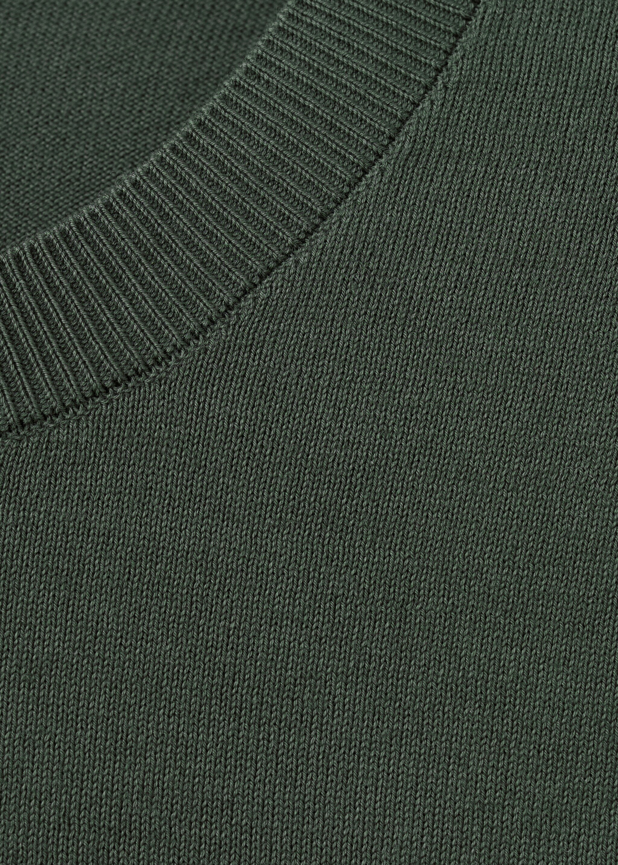 Fine jersey 100% cotton T-shirt - Details of the article 8, Khaki. Ref: 27061281-00.