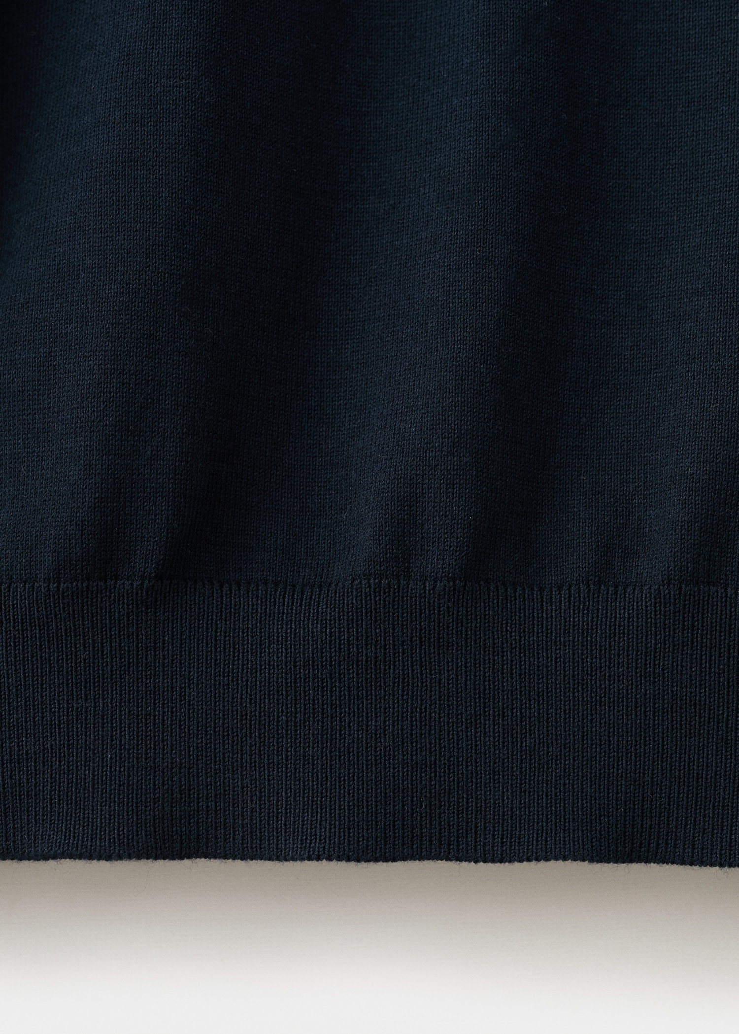Cotton fine-knit t-shirt - Details of the article 0