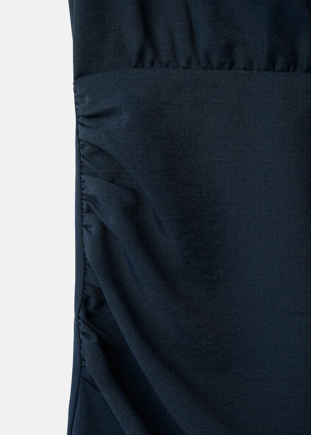 Mango Draped dress with foulard