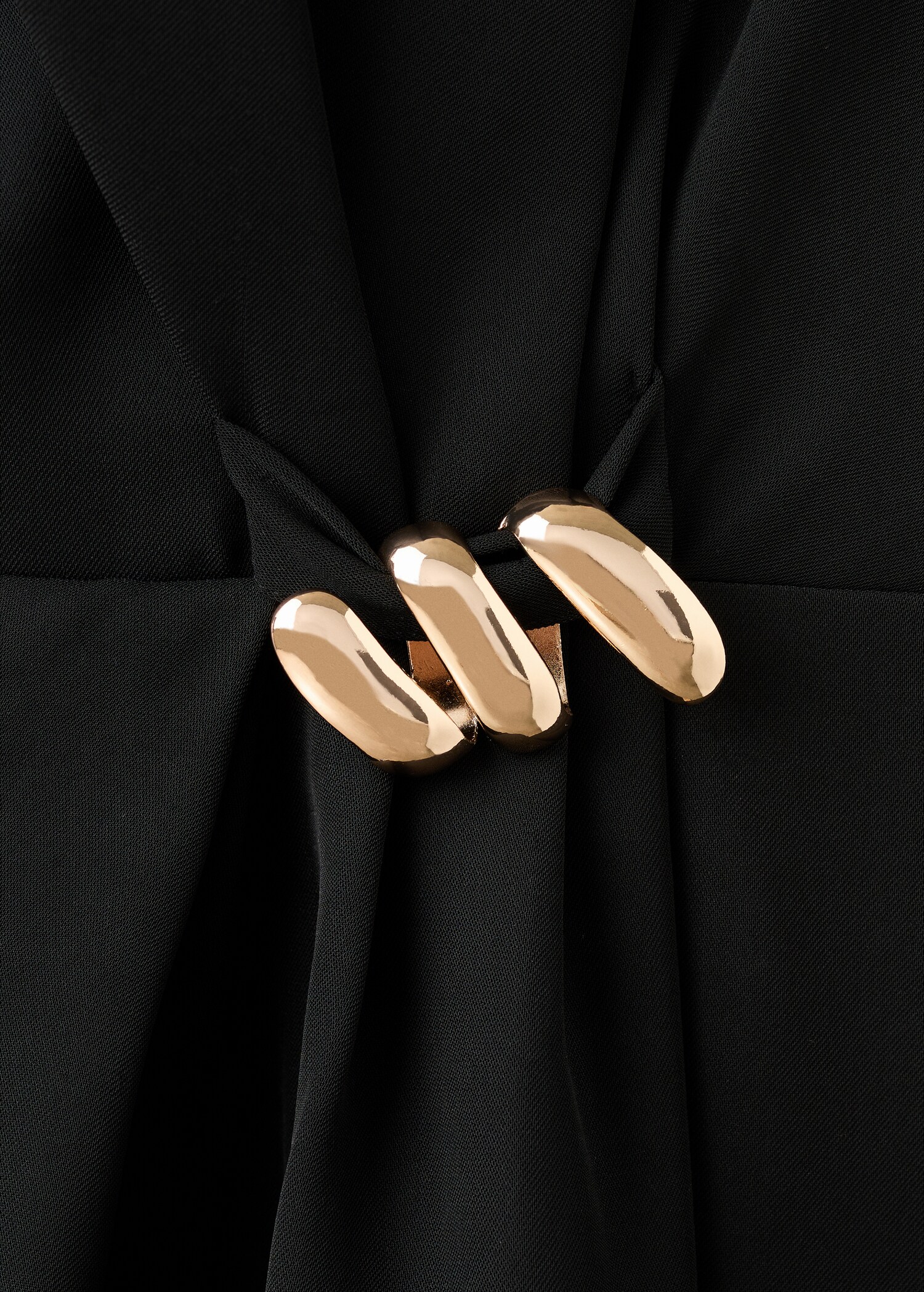 Vestido cut out adorno metálico - Detalle del artículo 8