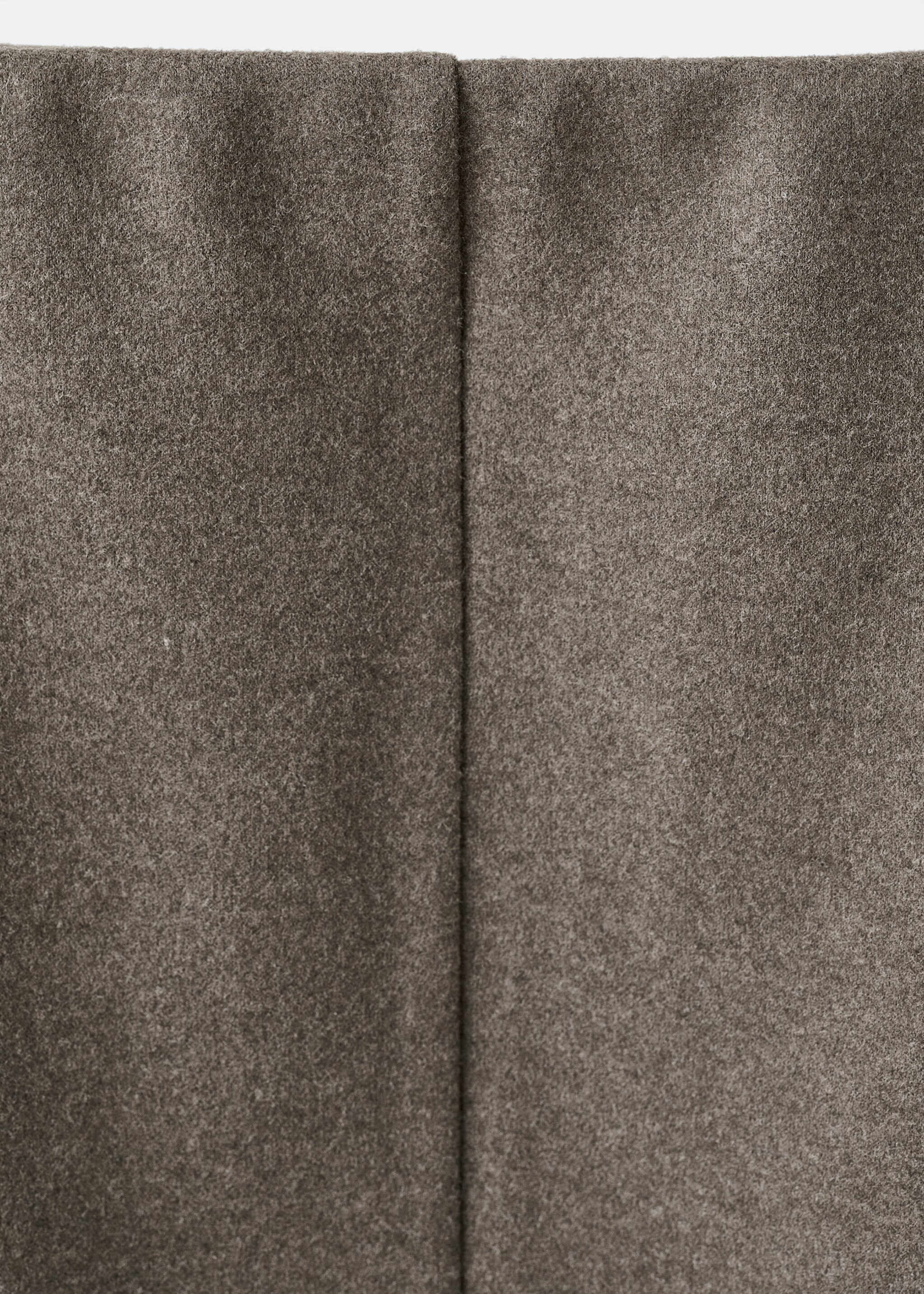 تنورة على شكل قلم بفتحة - تفاصيل المنتج 8, بني متوسط. Ref: 27061287-00.