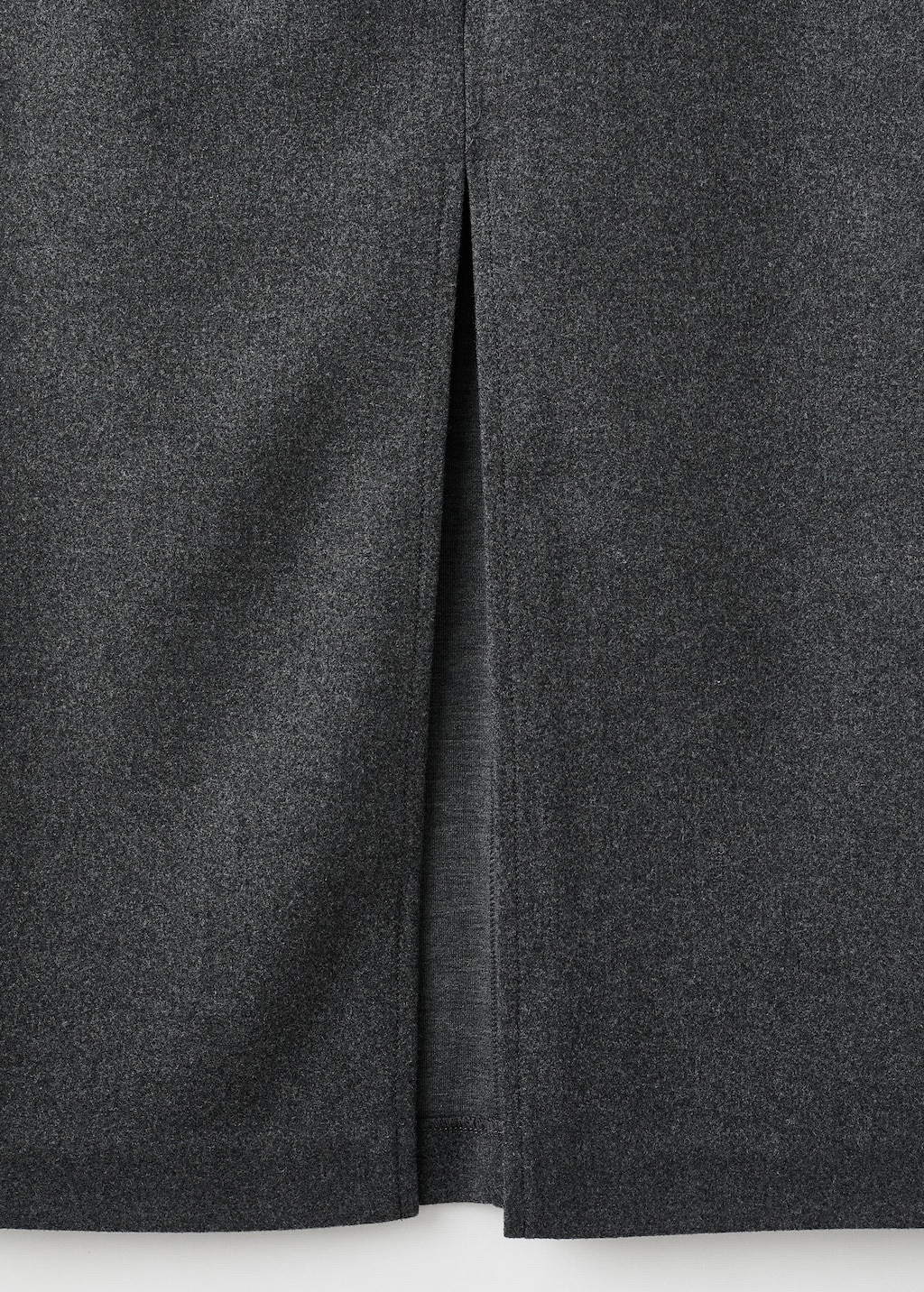 Opening pencil skirt