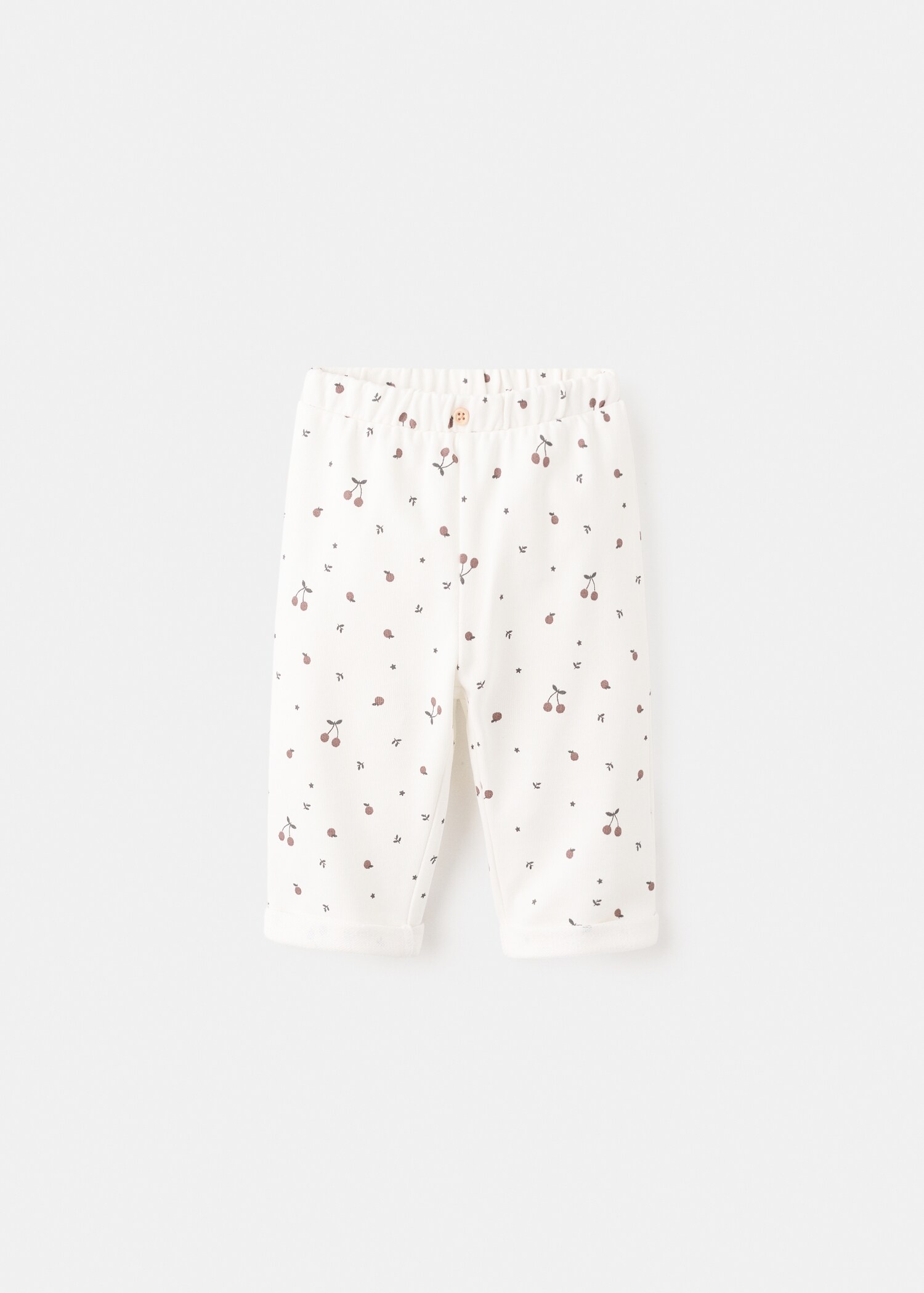 Printed cotton joggers - Article without model