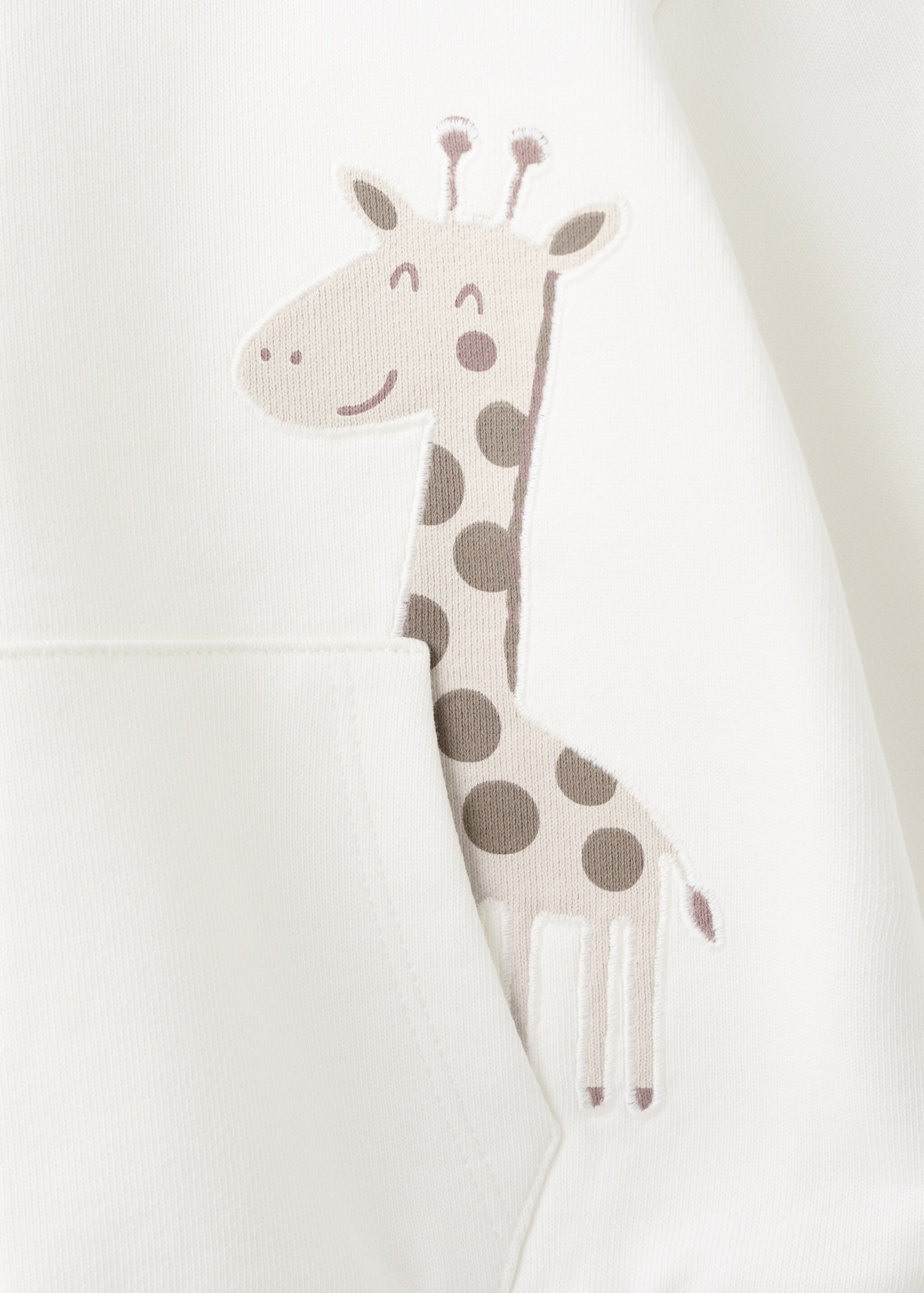 Sudadera giraffe - Detalle del artículo 8, Blanco roto. Ref: 27061297-00.