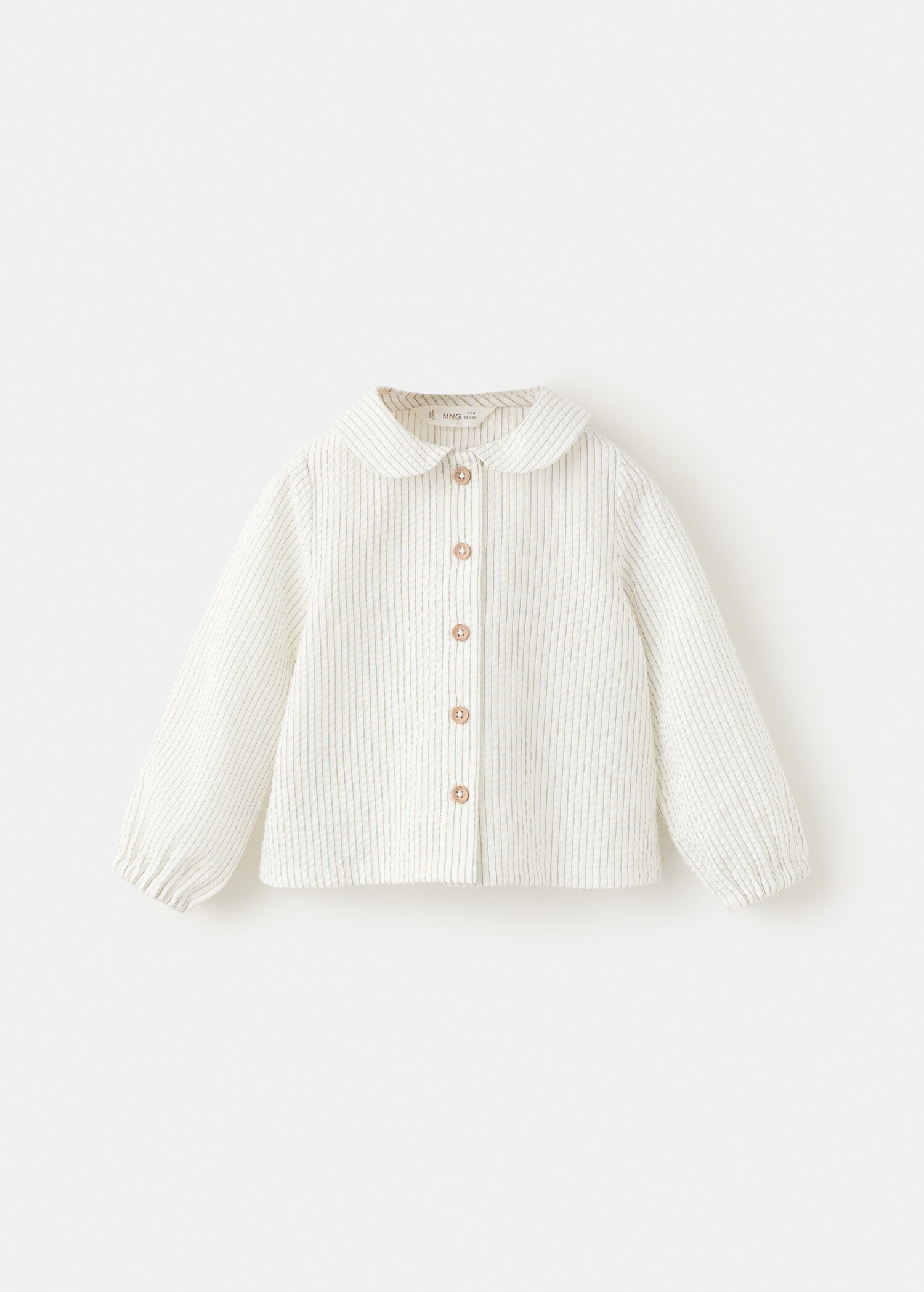 Chemise 100 % coton rayures - Article sans modèle