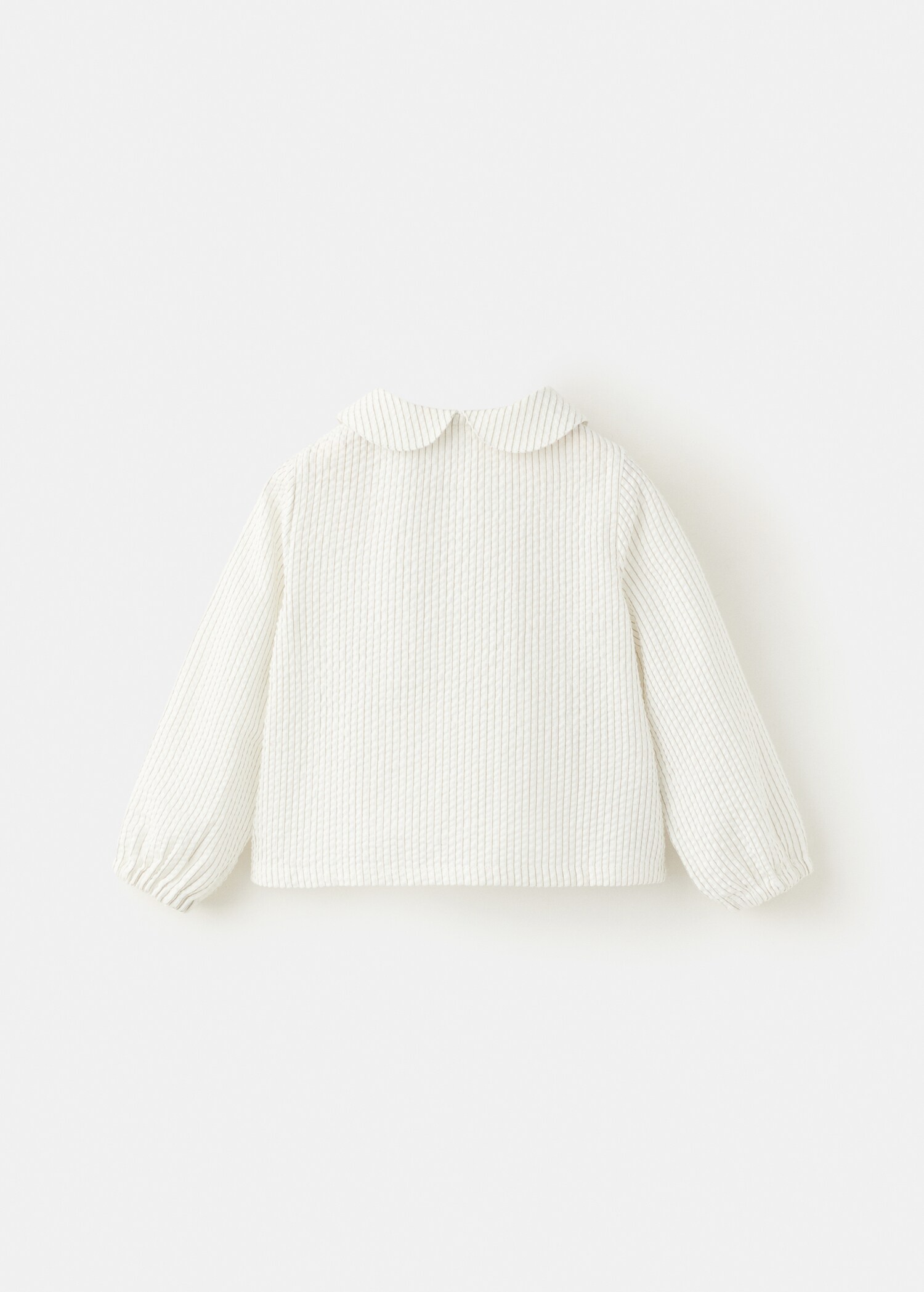 Chemise 100 % coton rayures - Verso de l’article