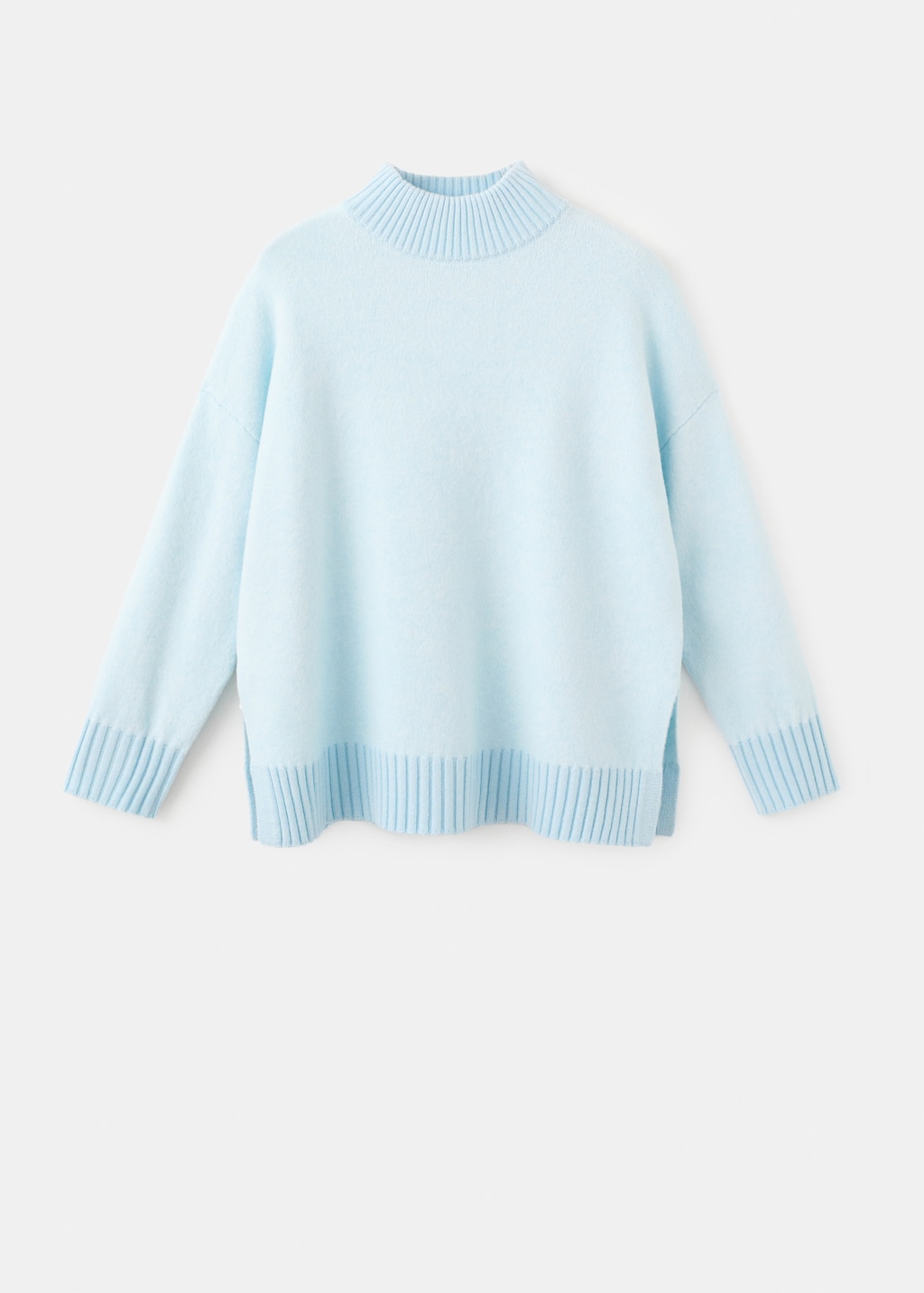 Mango Knitted sweater with openings