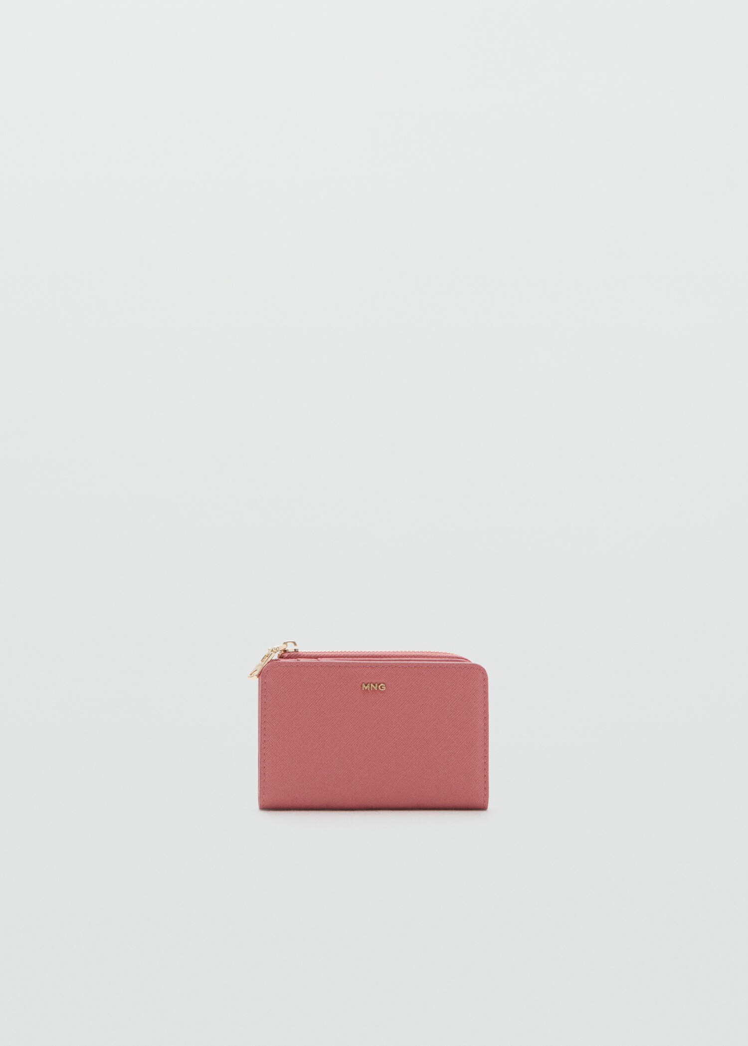 Safiano-effect wallet with flap - Article without model