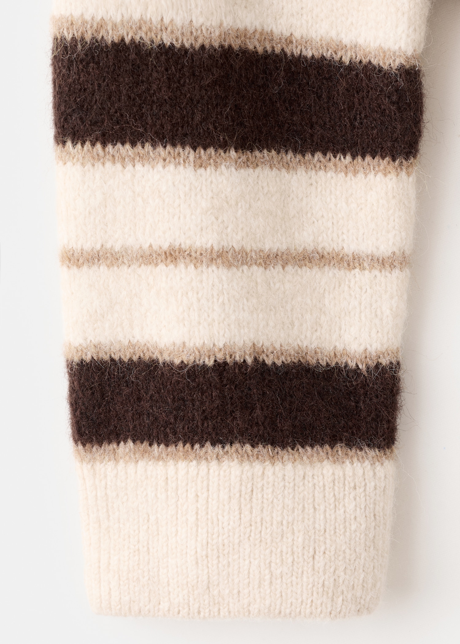 Knit striped sweater - Details of the article 0