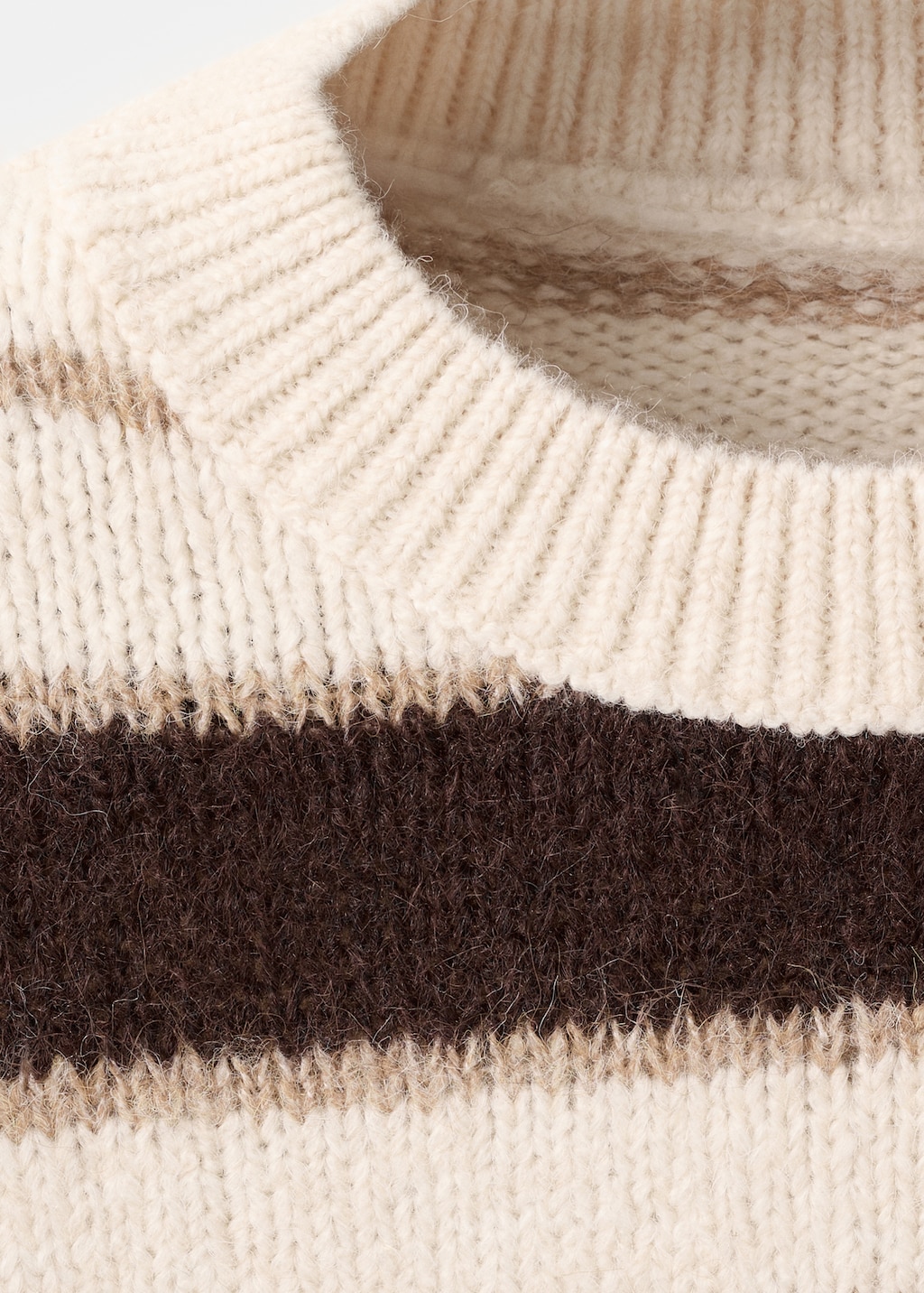 Mango Knit striped sweater