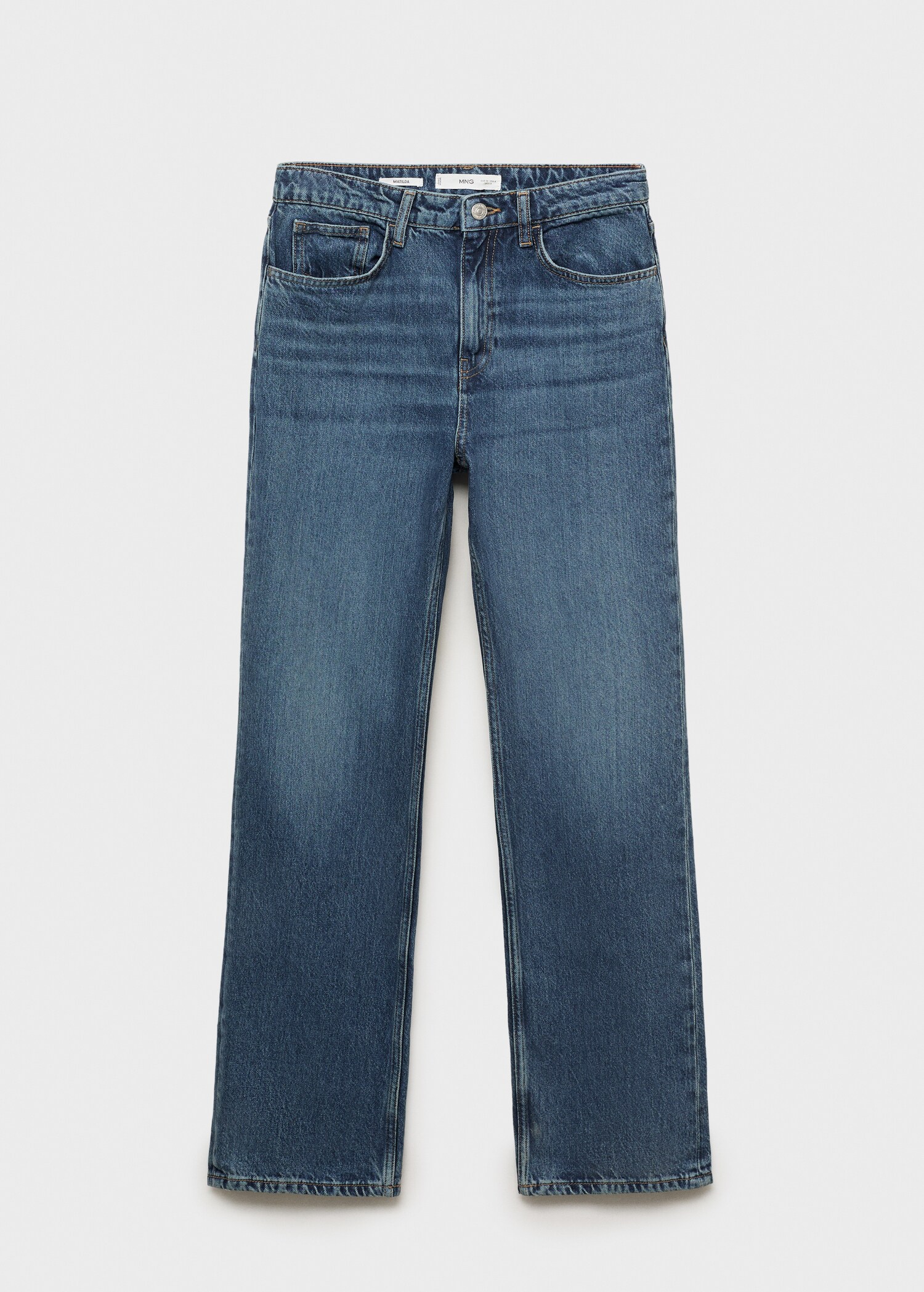 Matilda High-Waist Straight Jeans - Artikel ohne Model