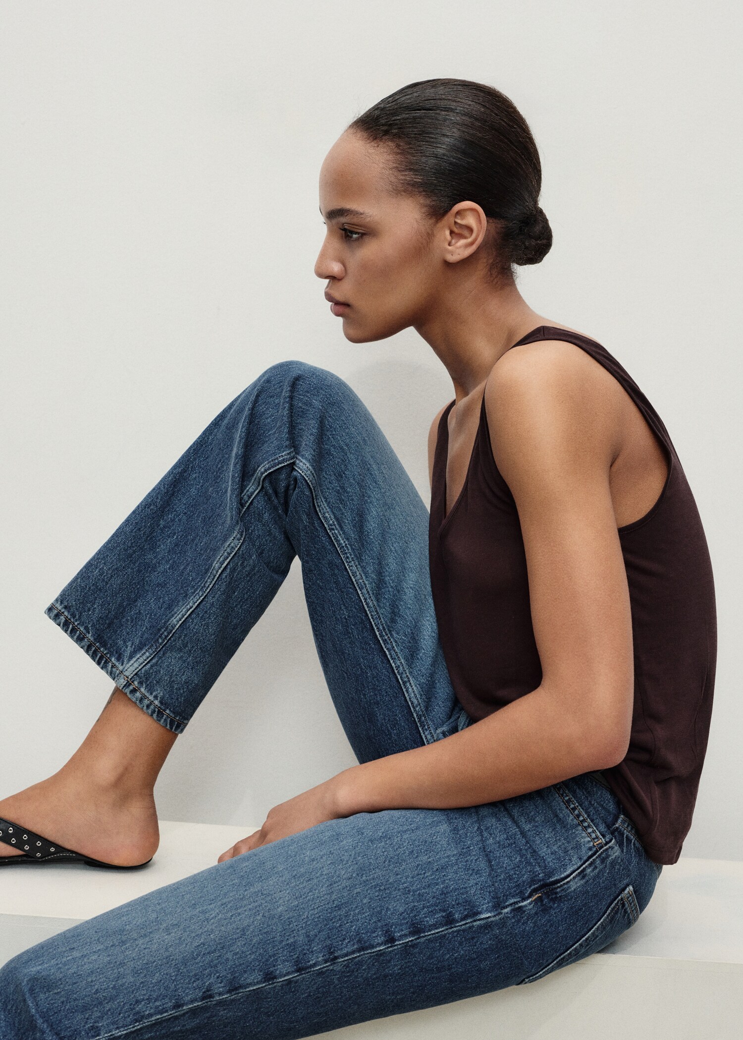 Matilda High-Waist Straight Jeans - Detail des Artikels 2