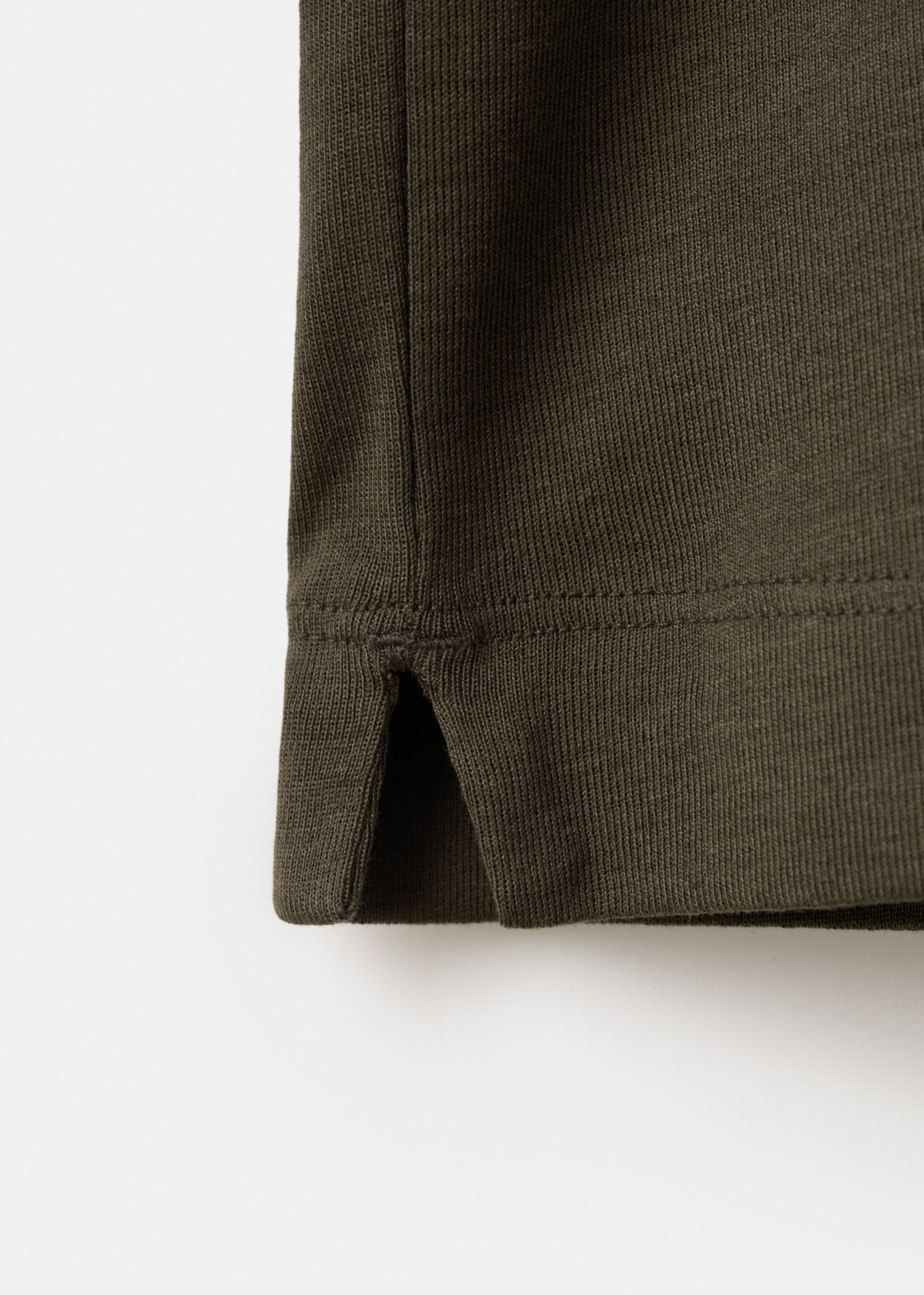 تي شيرت بأكمام طويلة برقبة بيركنز - تفاصيل المنتج 0, شوكولاتة. Ref: 27061311-00.