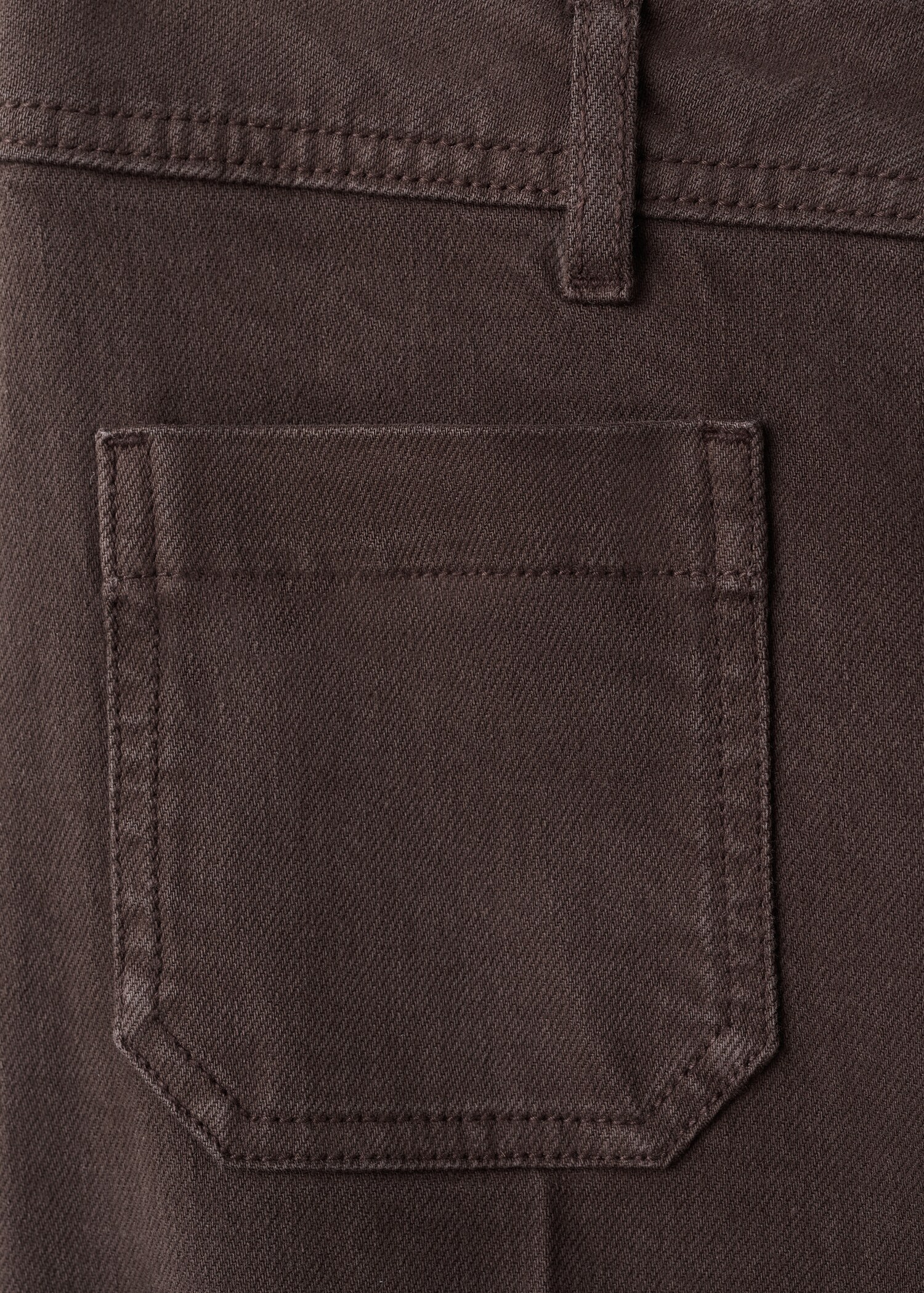 Wide-leg jeans with pockets - Details of the article 8