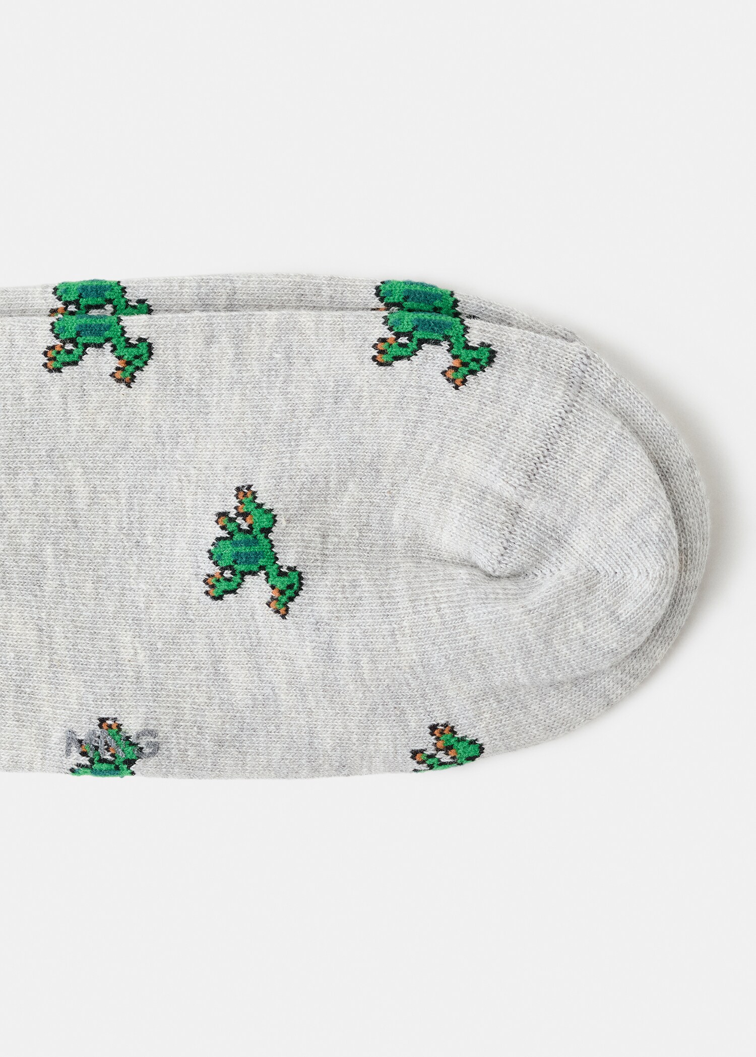 Cotton socks with frog pattern - Details of the article 0