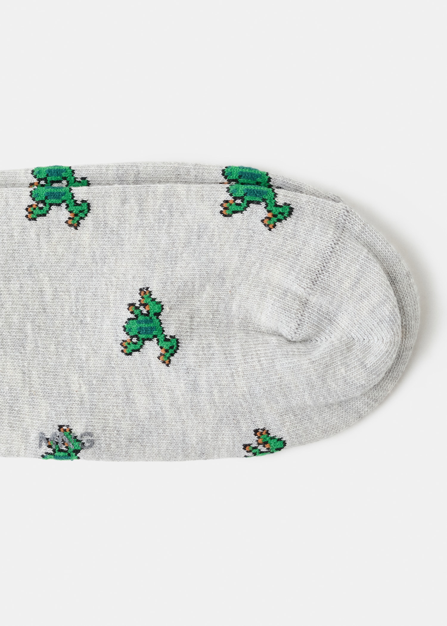 Cotton socks with frog pattern - Men | MANGO USA