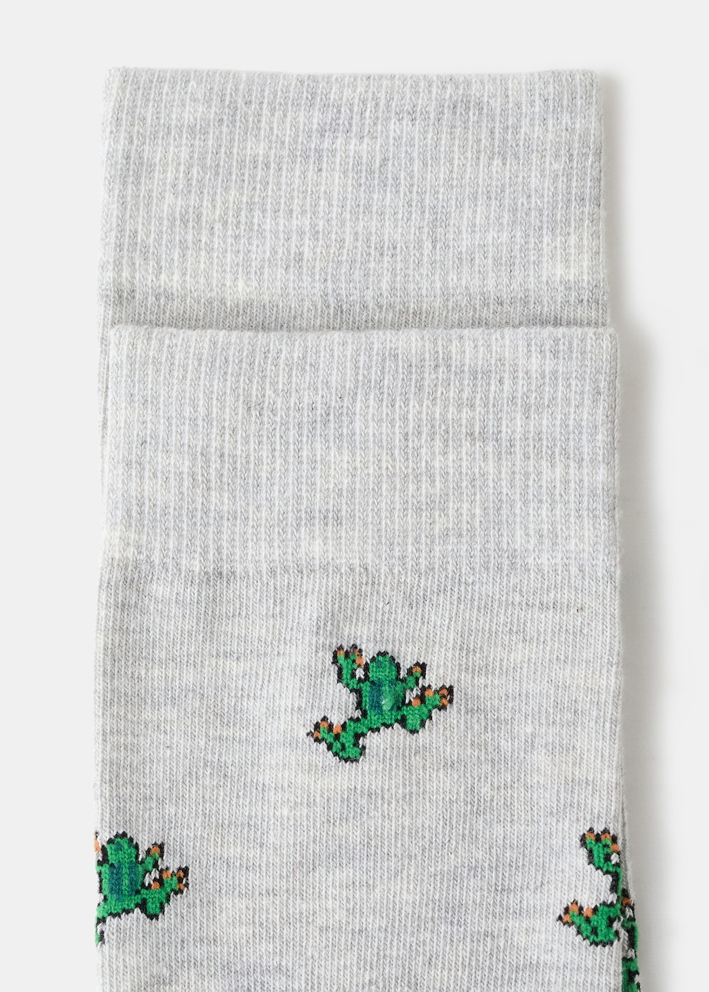 Cotton socks with frog pattern