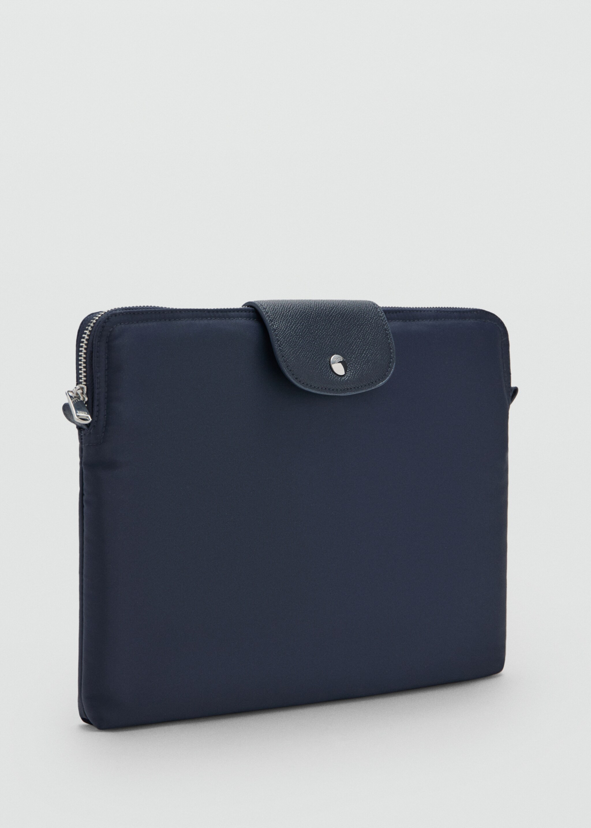 Nylon laptop case - Medium plane, Navy. Ref: 27061333-00.