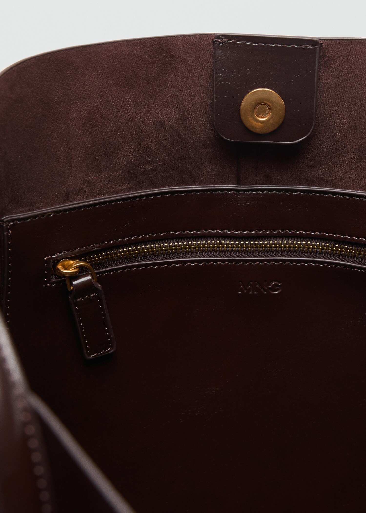 Sac porté épaule finition brillante - Détail de l'article 2