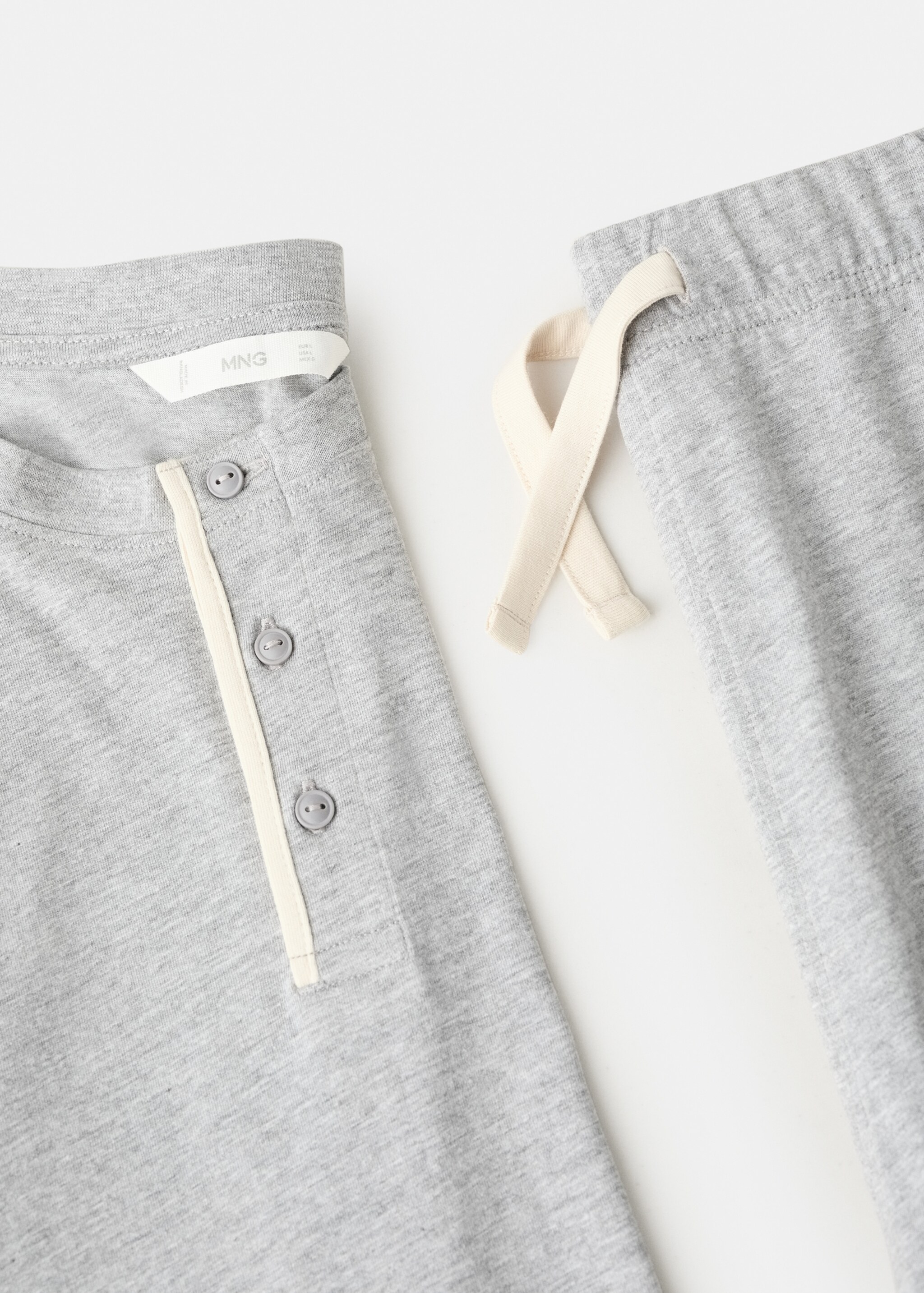 Pijama pack nightcot - Details of the article 8, Grey. Ref: 27061509-00.