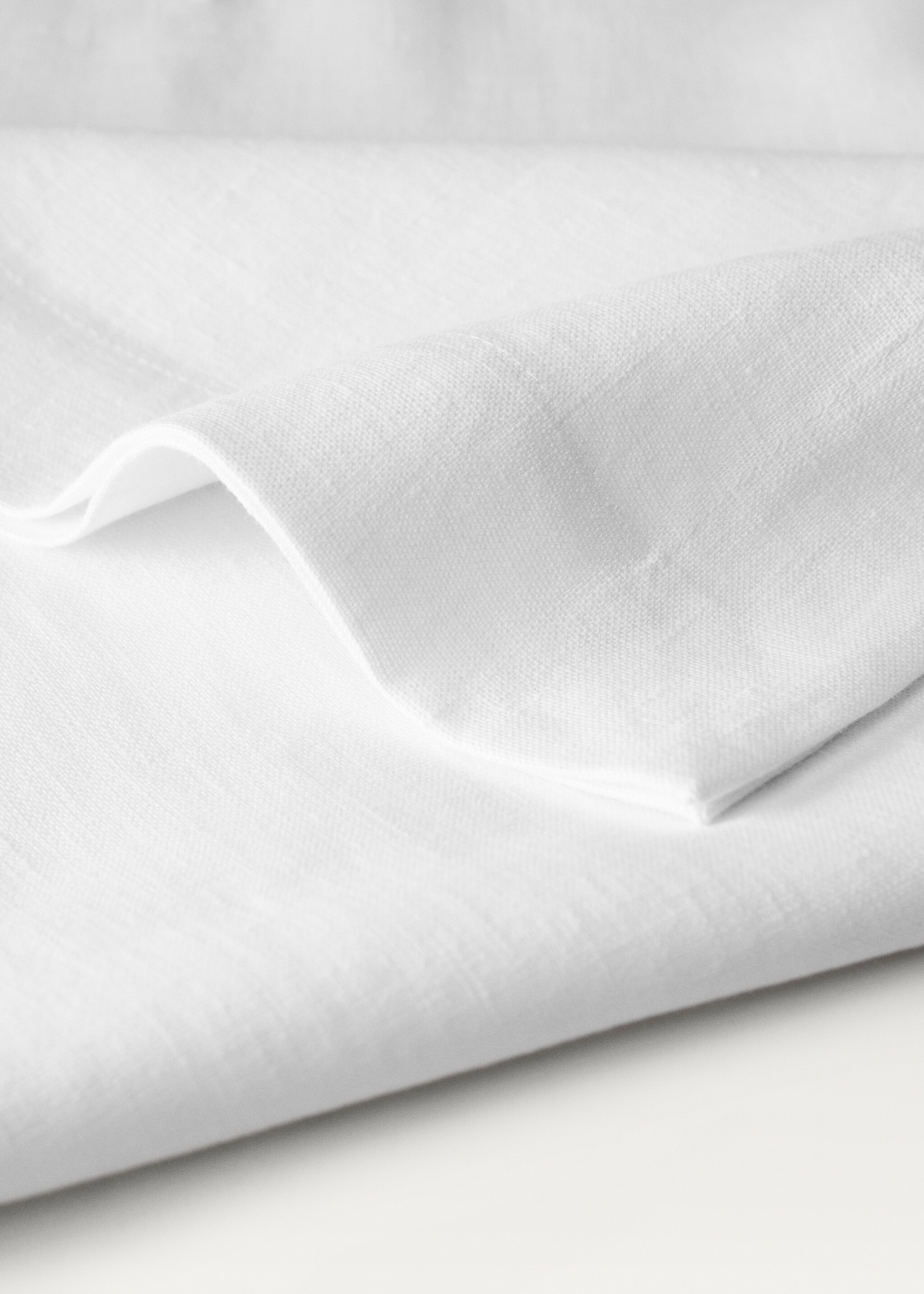 Лляна доріжка на стіл - Детальніше про товар 1, Білий. Ref: 27061520-00.