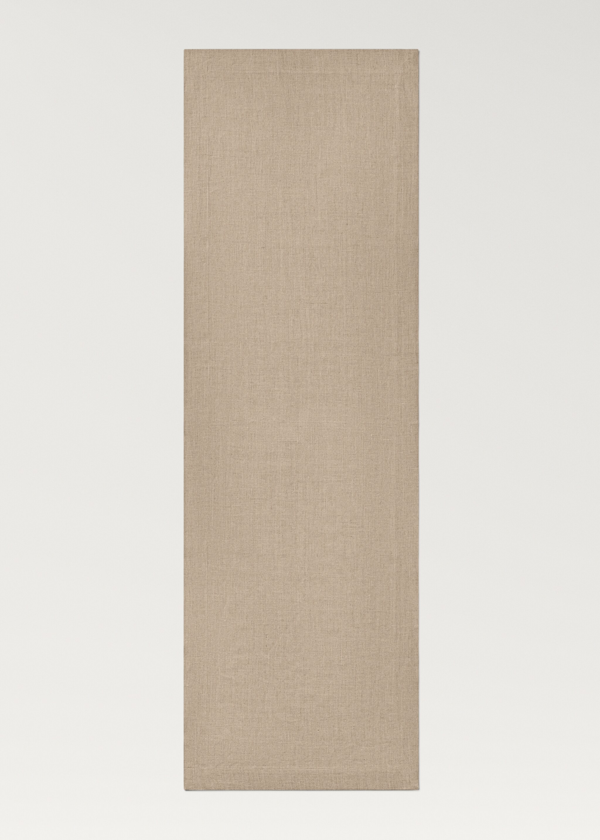 Лляна доріжка на стіл - Детальніше про товар 2, Пісочний. Ref: 27061520-00.