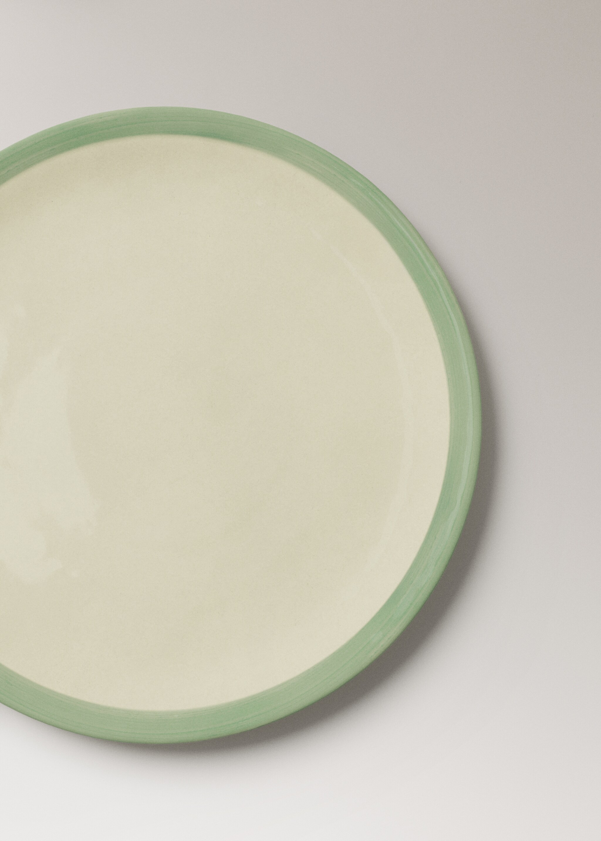 Plato postre gres contraste - Détail de l'article 1, Bleu pétrole. Ref: 27061523-00.