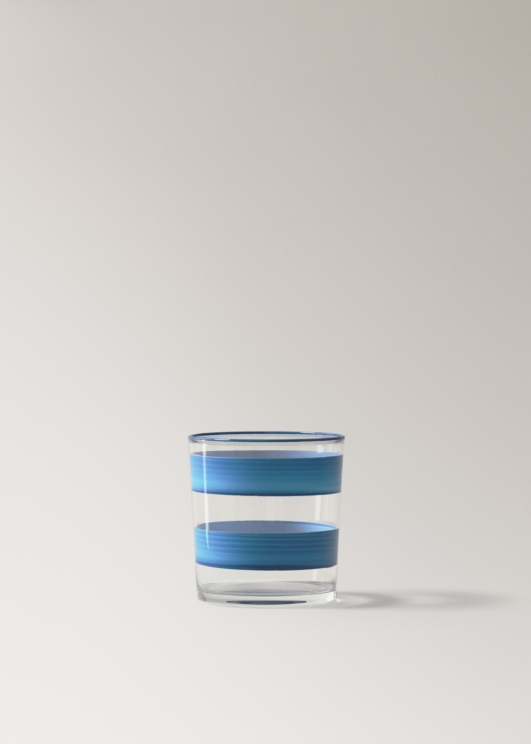 Got borosilicat ratlles color - Article sense model, Blau. Ref: 27061524-00.