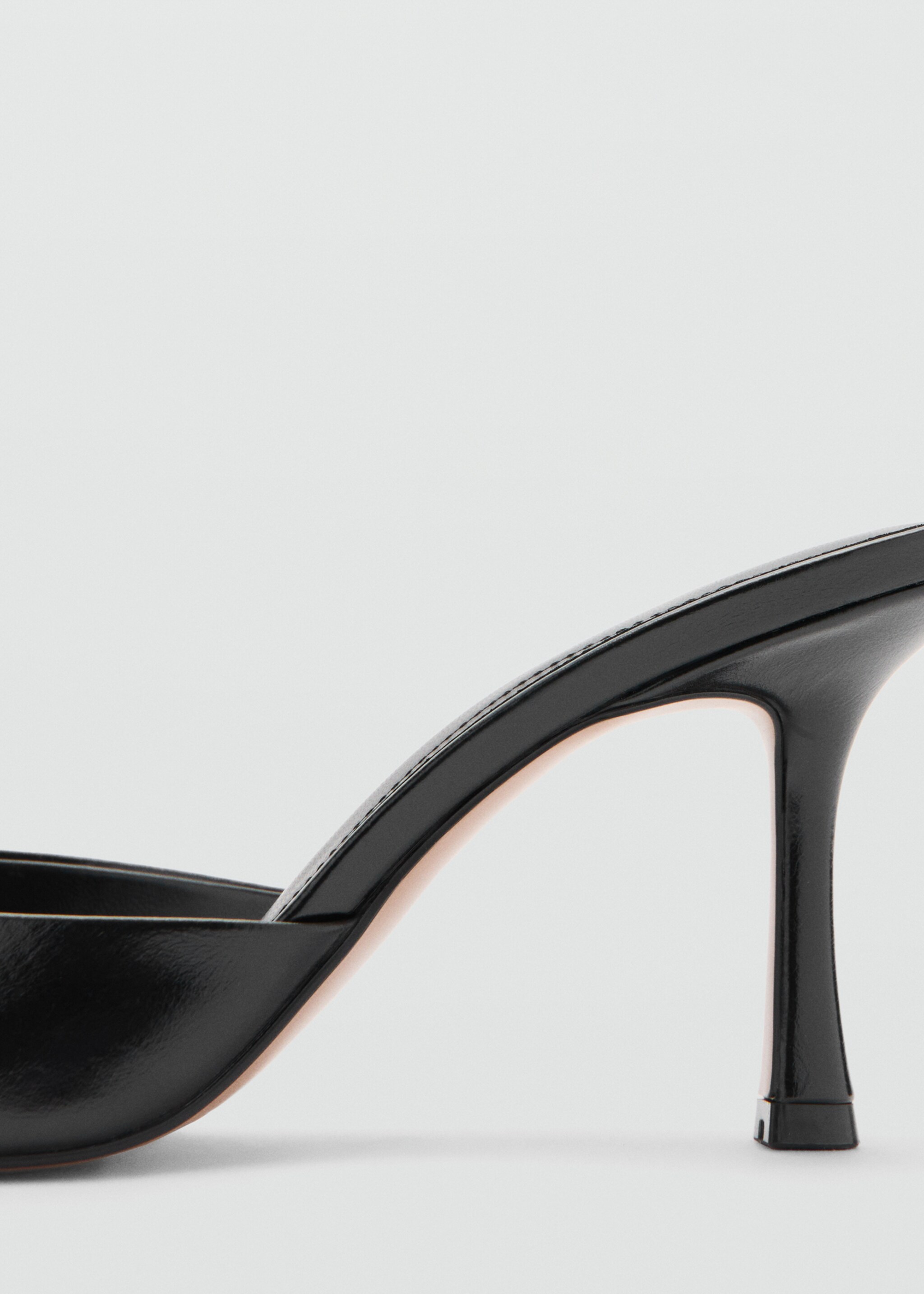 Sandales pointues à talon - Détail de l'article 1, Noir. Ref: 27061530-00.