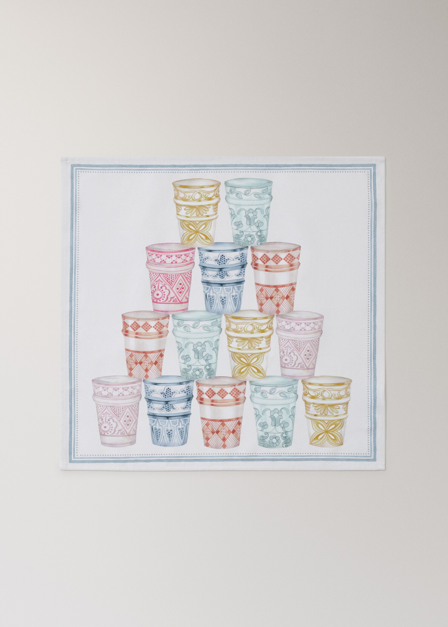 Baumwollservietten im marokkanischen Stil - Artikel ohne Model