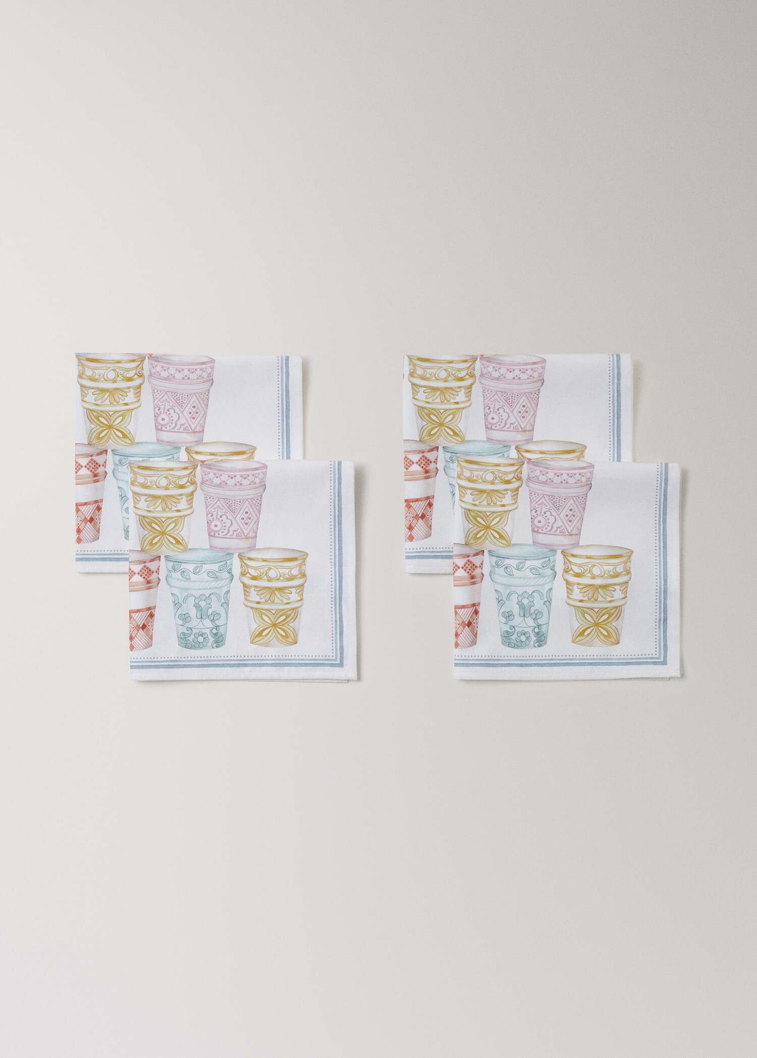 Baumwollservietten im marokkanischen Stil - Detail des Artikels 1