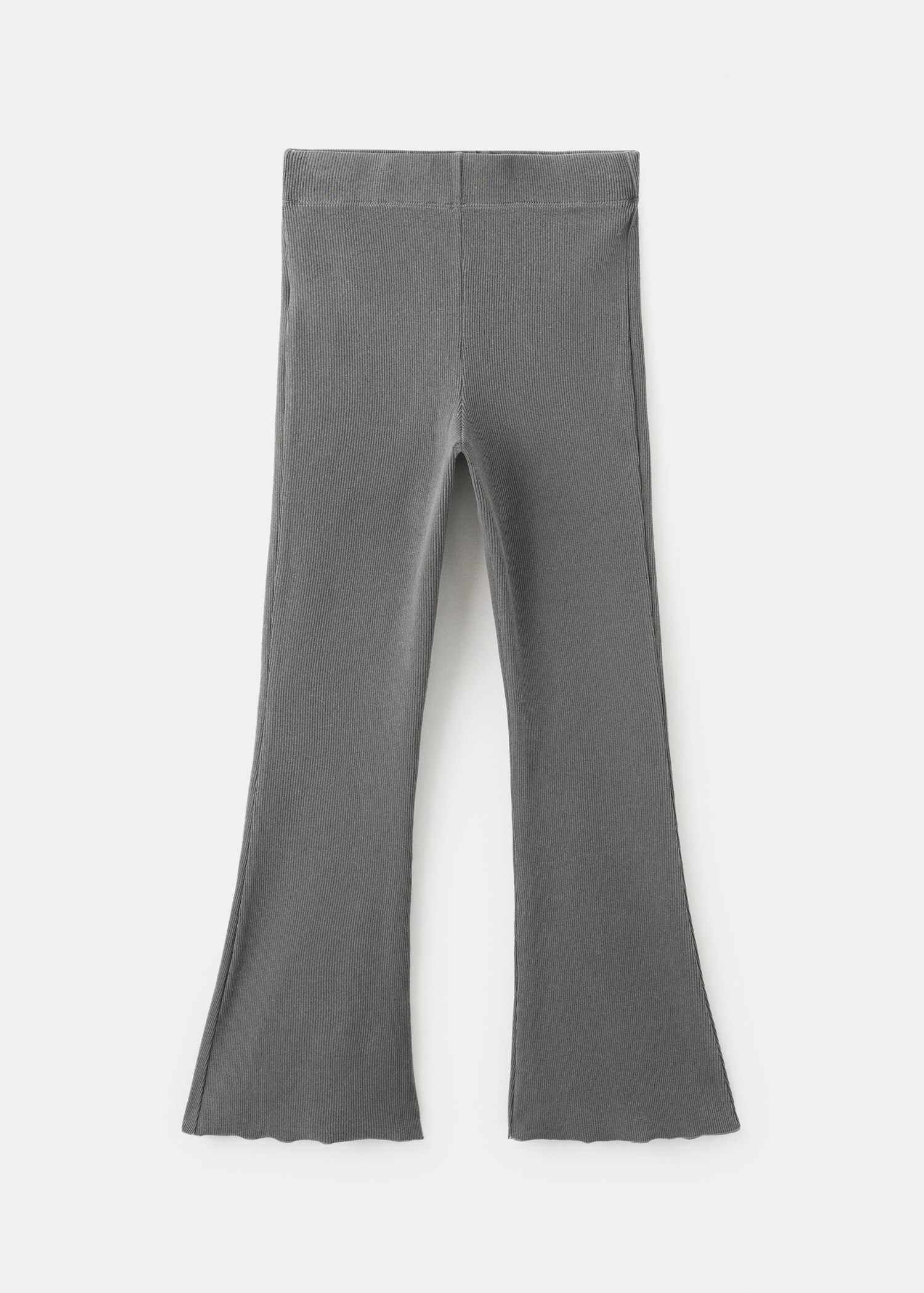 Legging flare maille côtelée - Article sans modèle