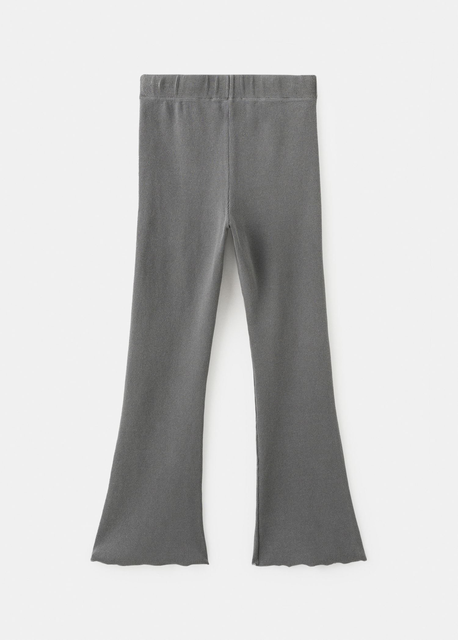 Legging flare maille côtelée - Verso de l’article